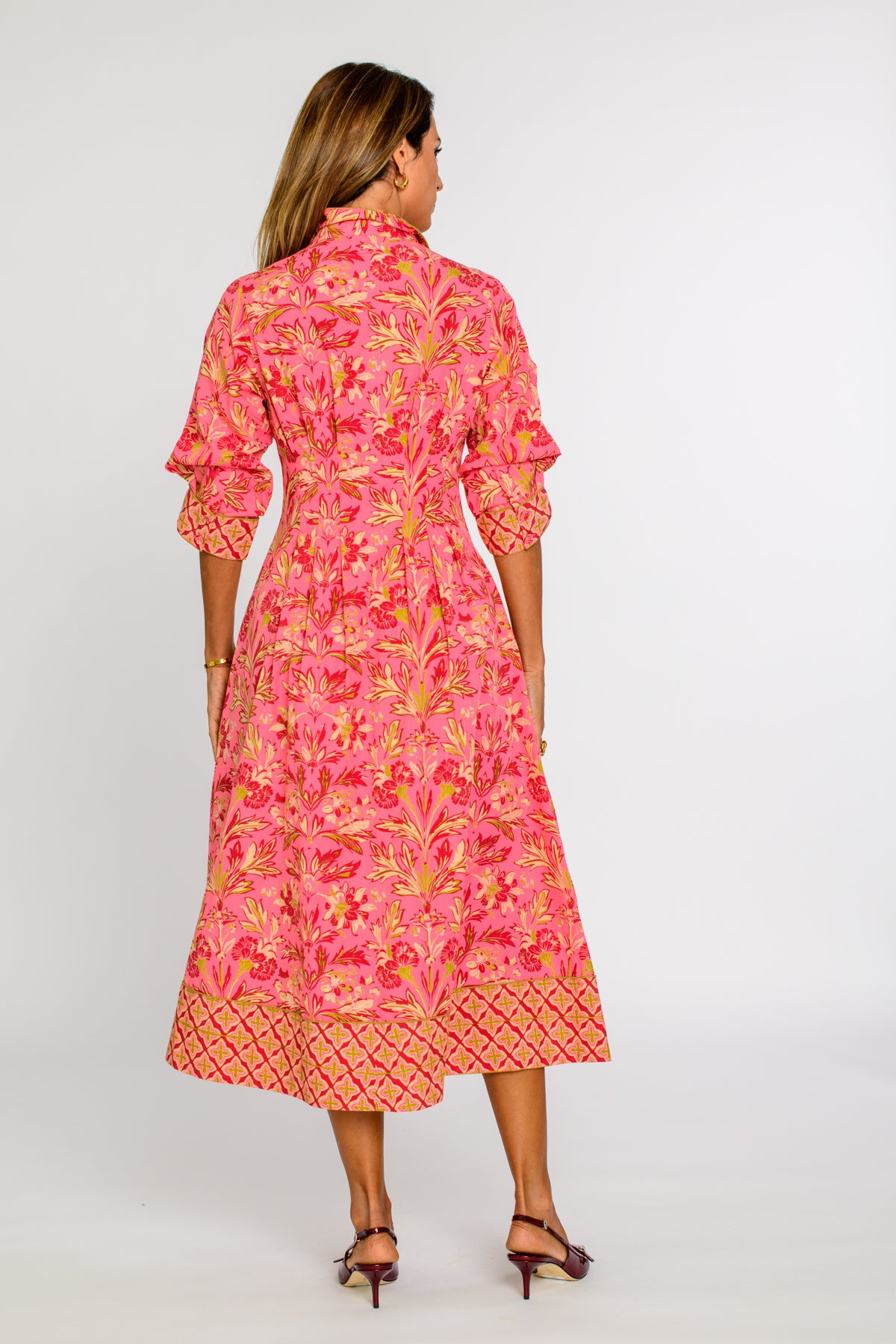Carter Dress in Grandeur Cherry