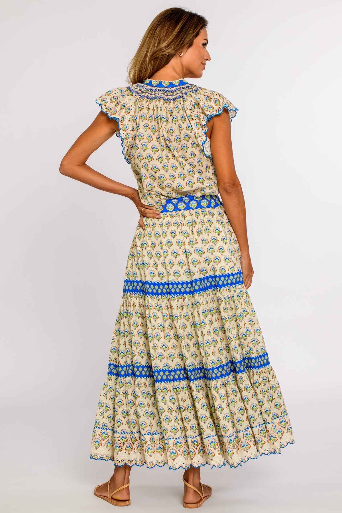 Mae Skirt in Tulip Ivory