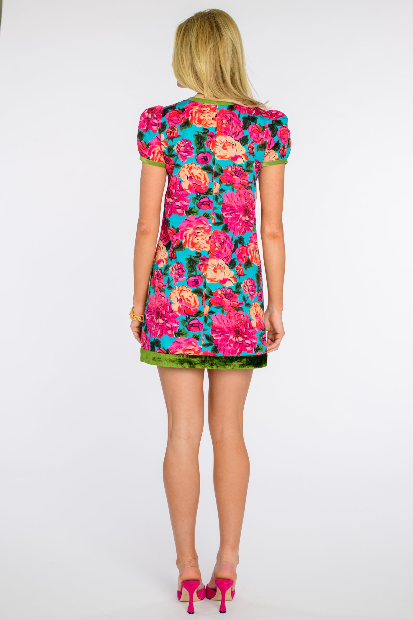 Louisa Dress in Vintage Roses
