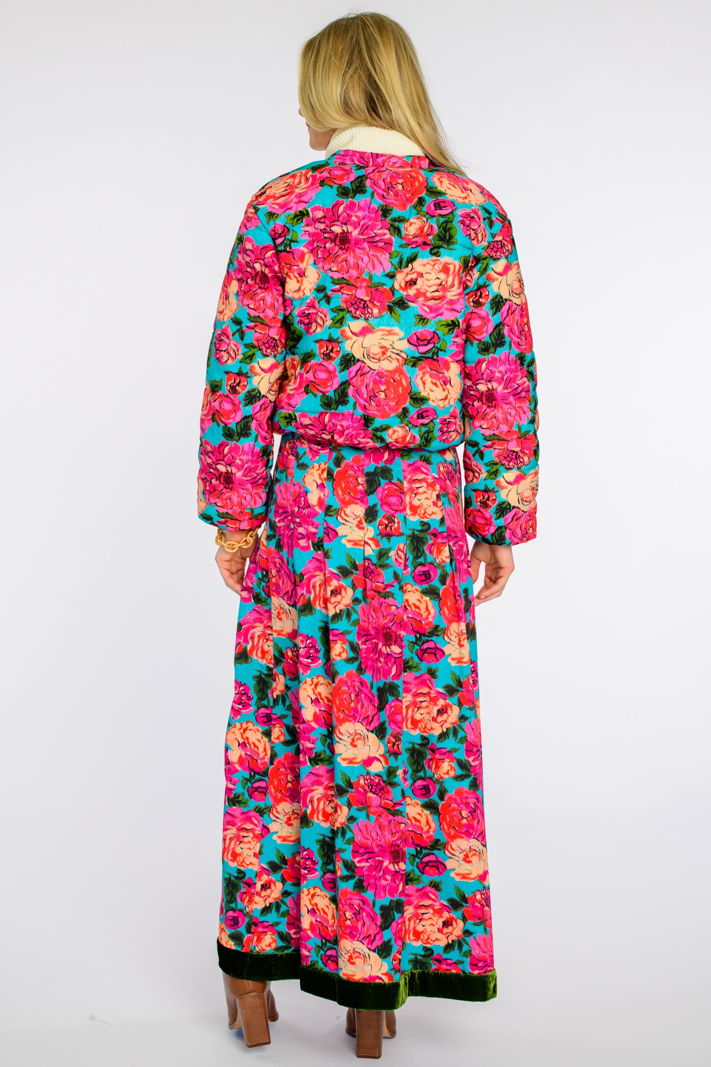Frankie Bomber in Vintage Roses