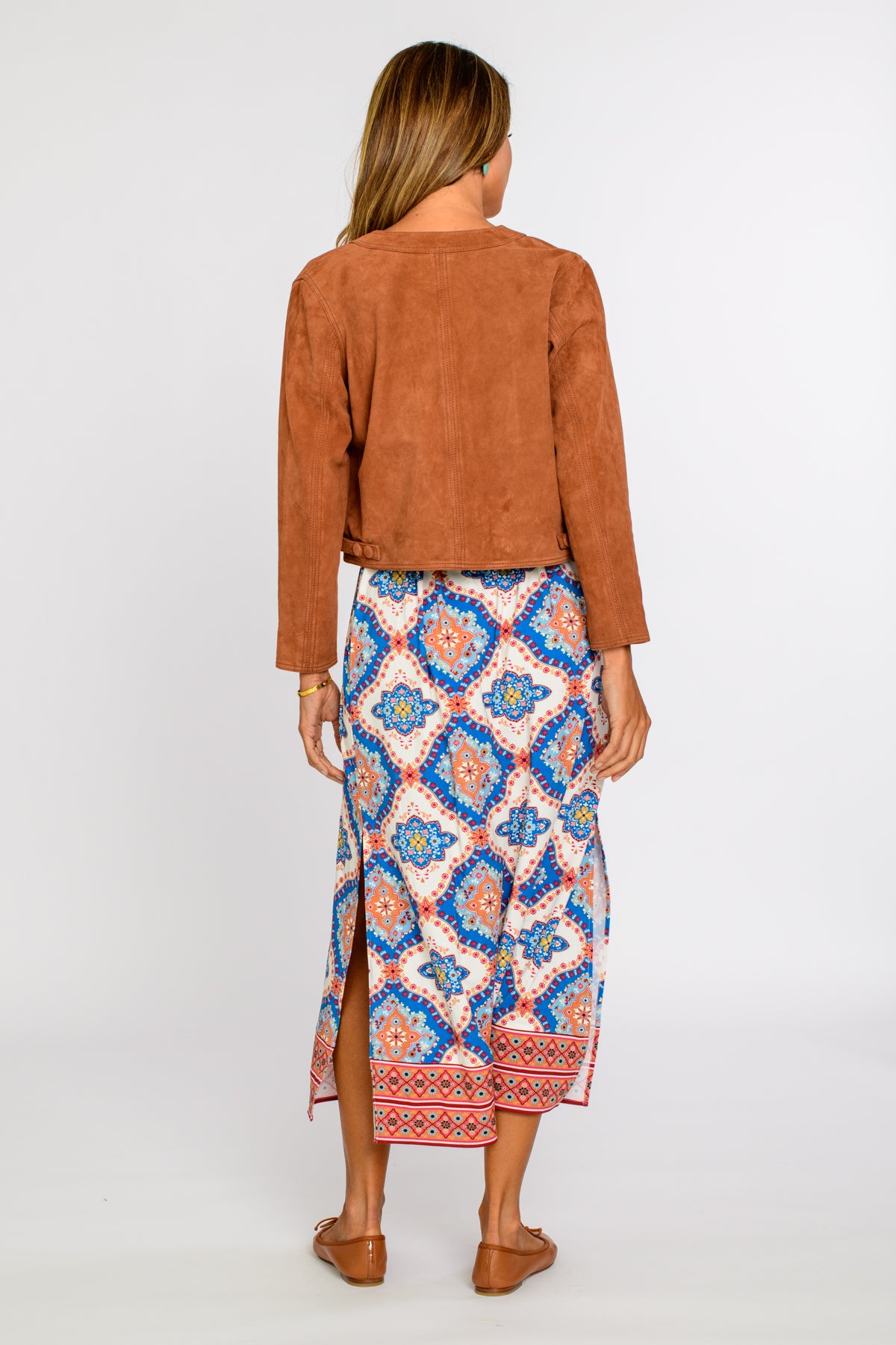 Esme Jacket in Goat Suede