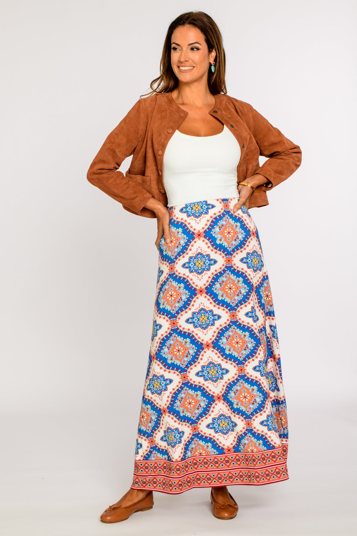 Anita Skirt in Patchwork