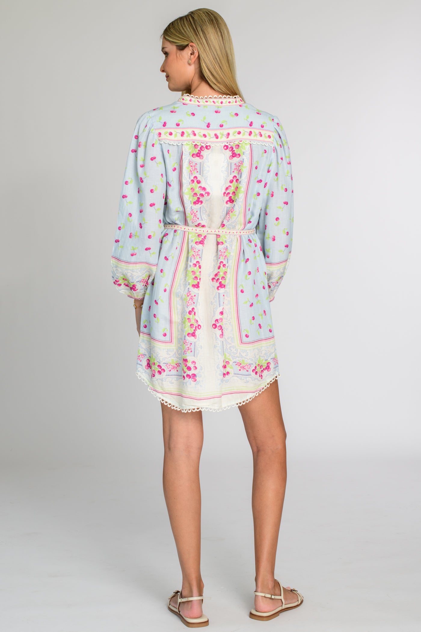 knee length dresses for ladies Alice + Olivia Sadie Shirt Dress in On The Road main image 0