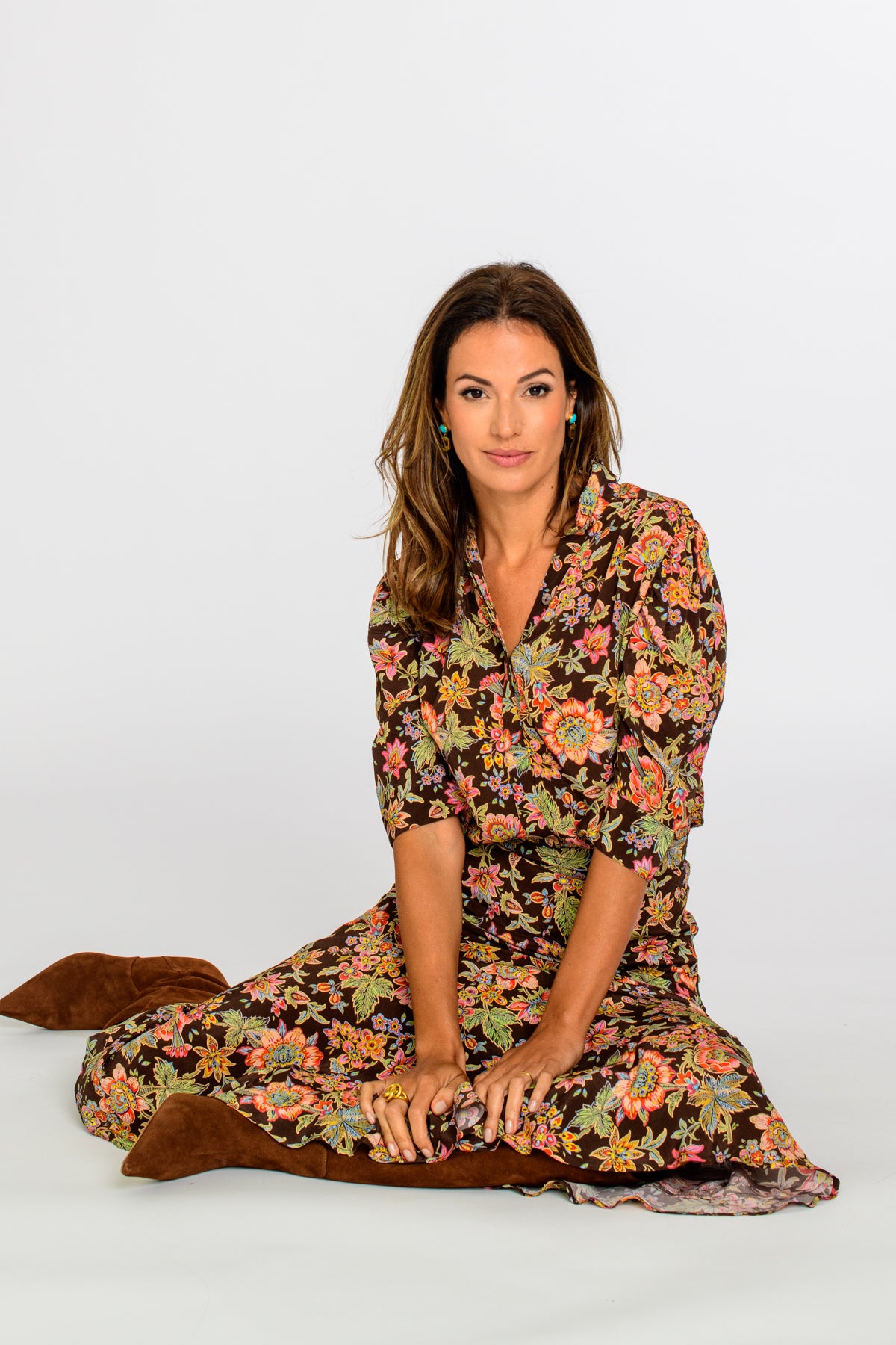 Ruthie Top in Wallflower Brown
