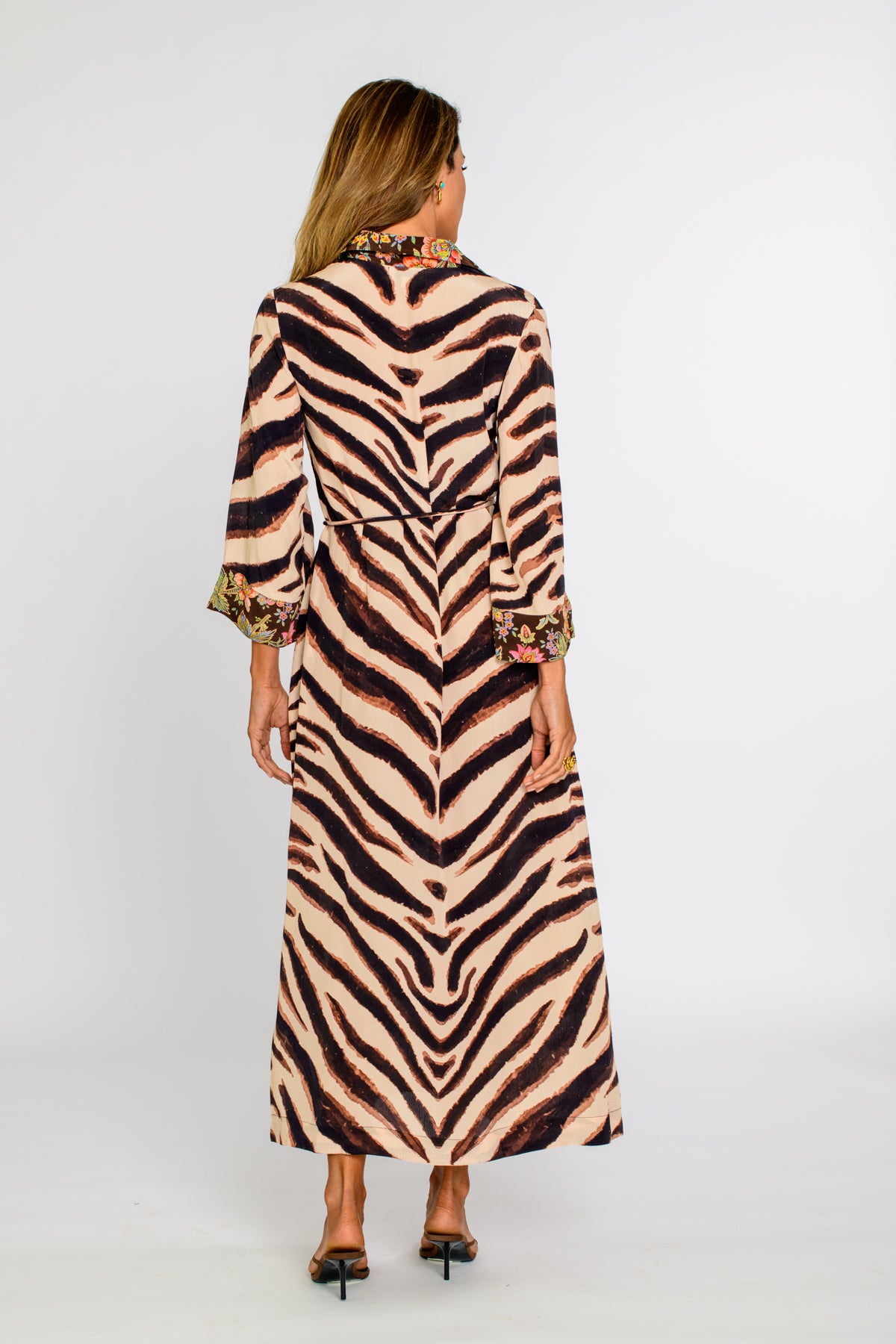 Talia Dress in Zebra