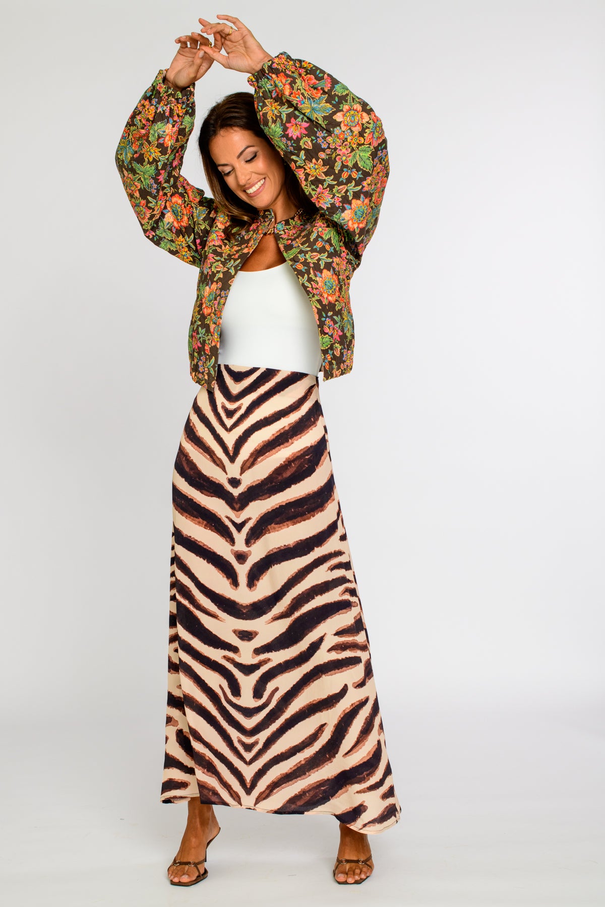 Anita Skirt in Zebra