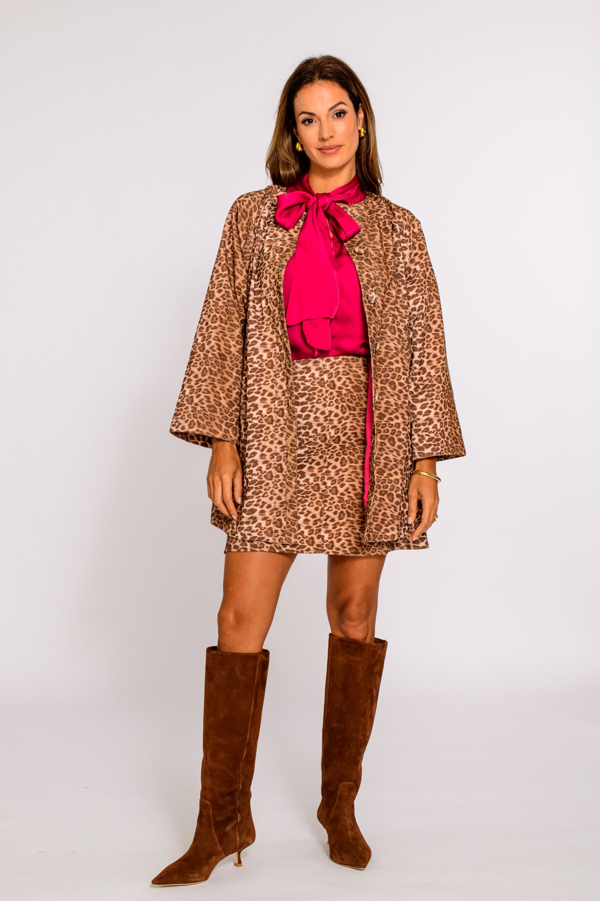 Dottie Jacket in Leopard