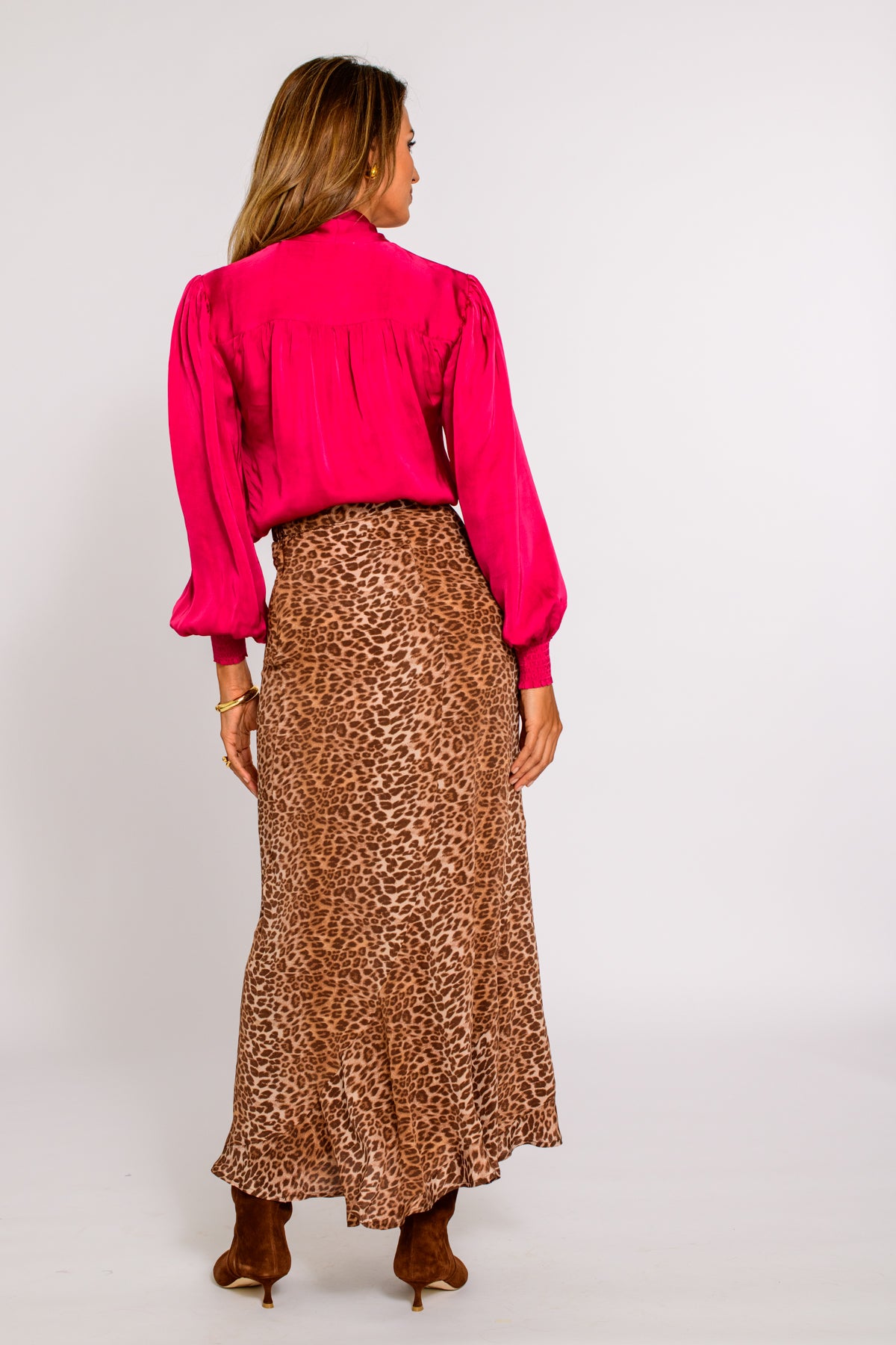 Serena Skirt in Leopard