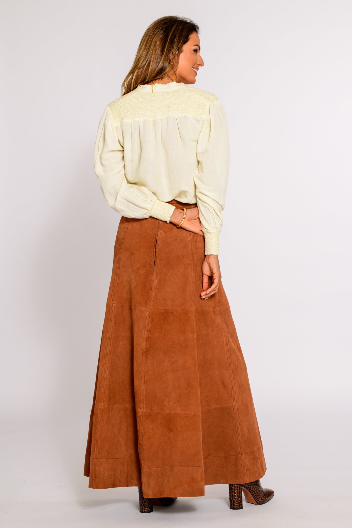Emily Top in Solid Pristine