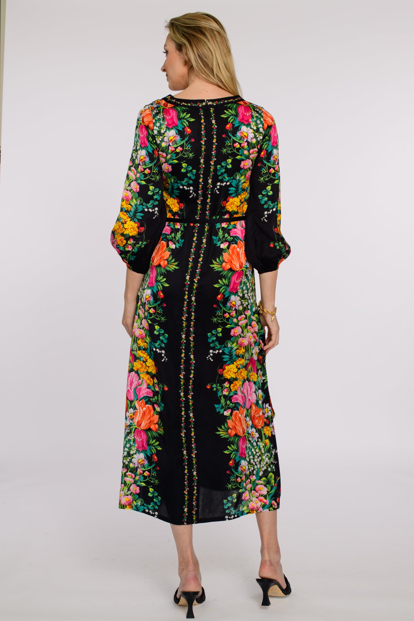 Dawn Dress in Centerpiece Black