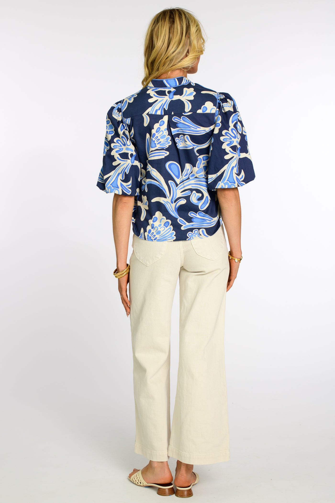 Edie Top in Grand Entrance Navy