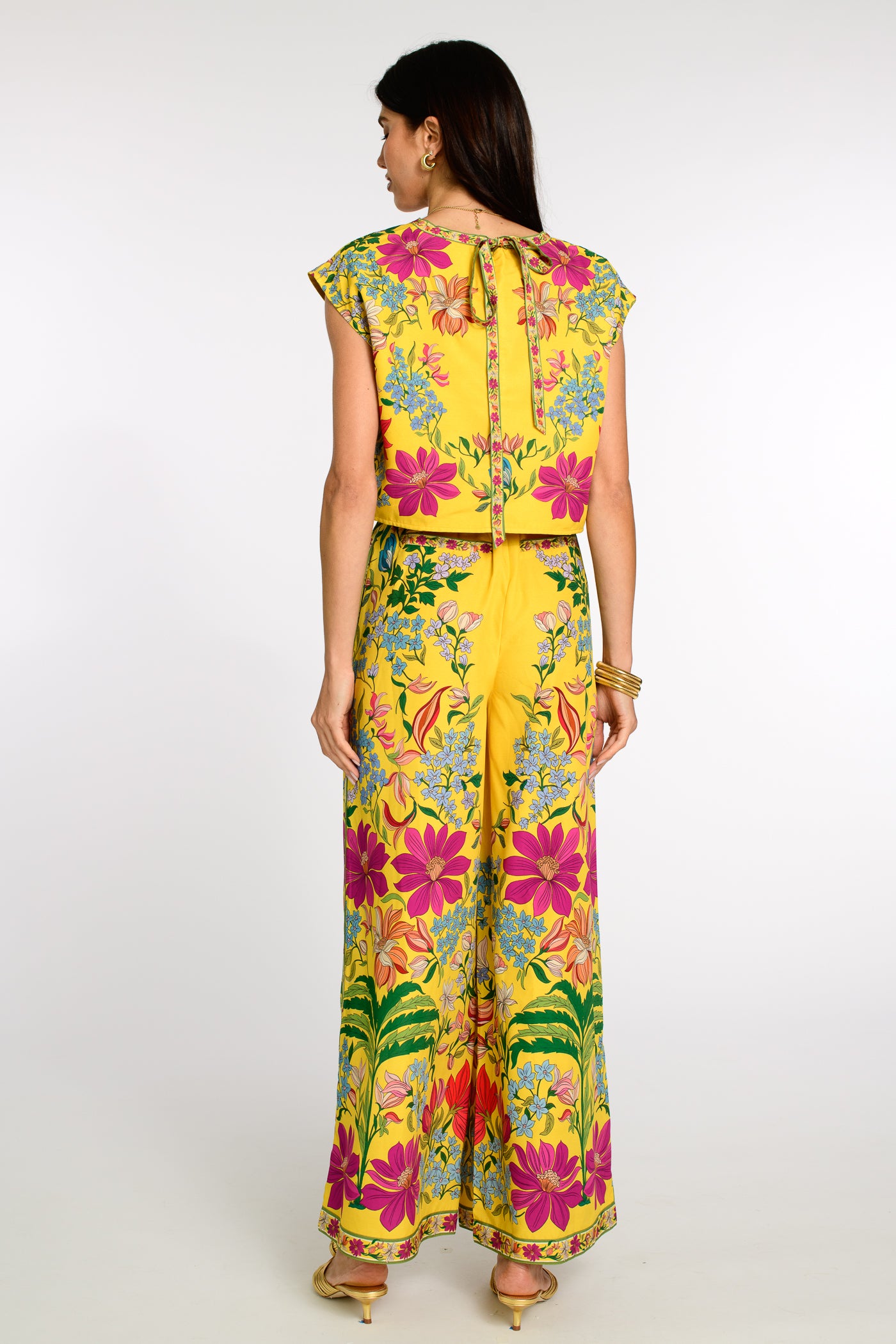 Presley Pants in Tapestry Yellow