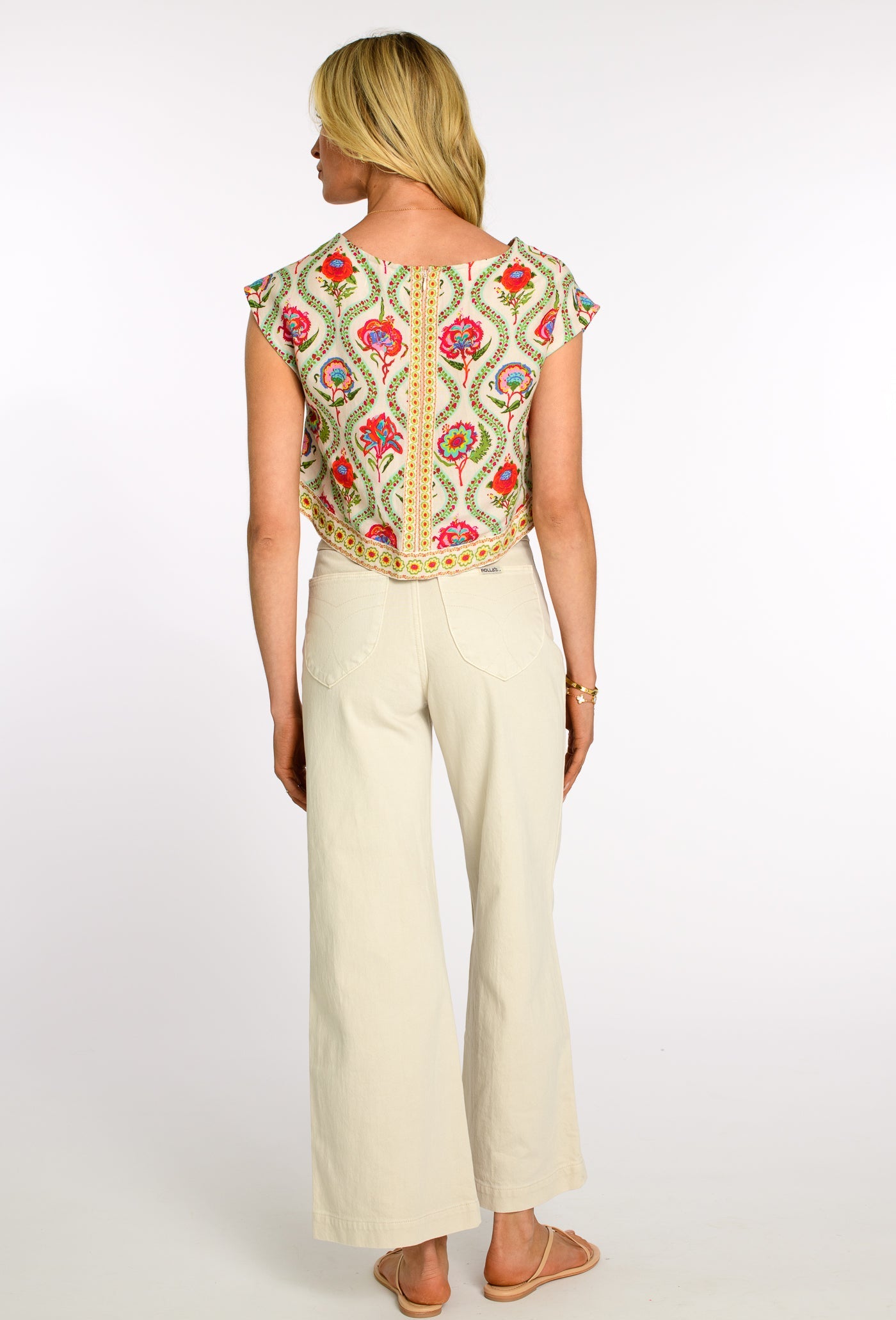 Jackie Top in Teardrop Floral