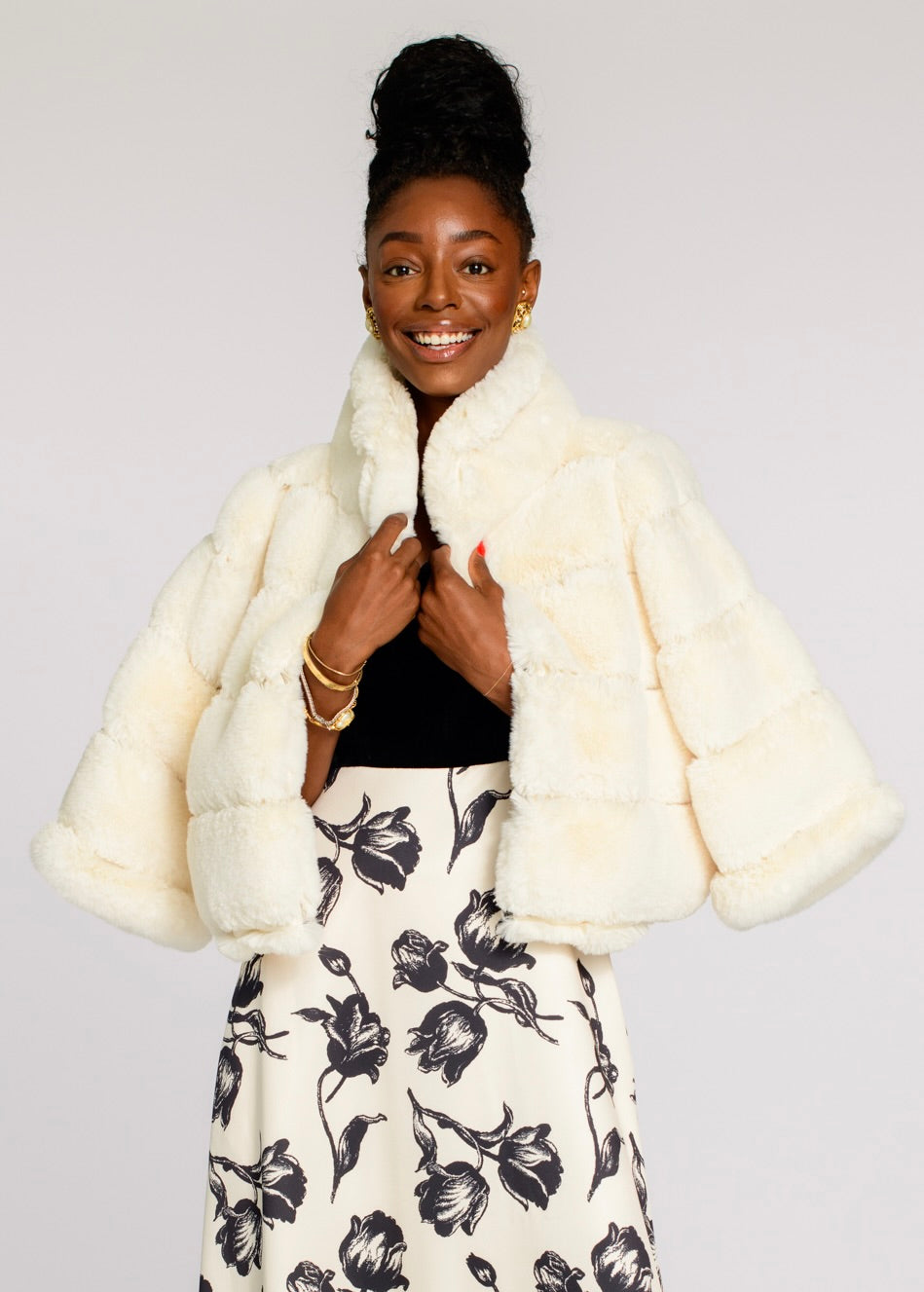 Audrey Jacket in Ivory