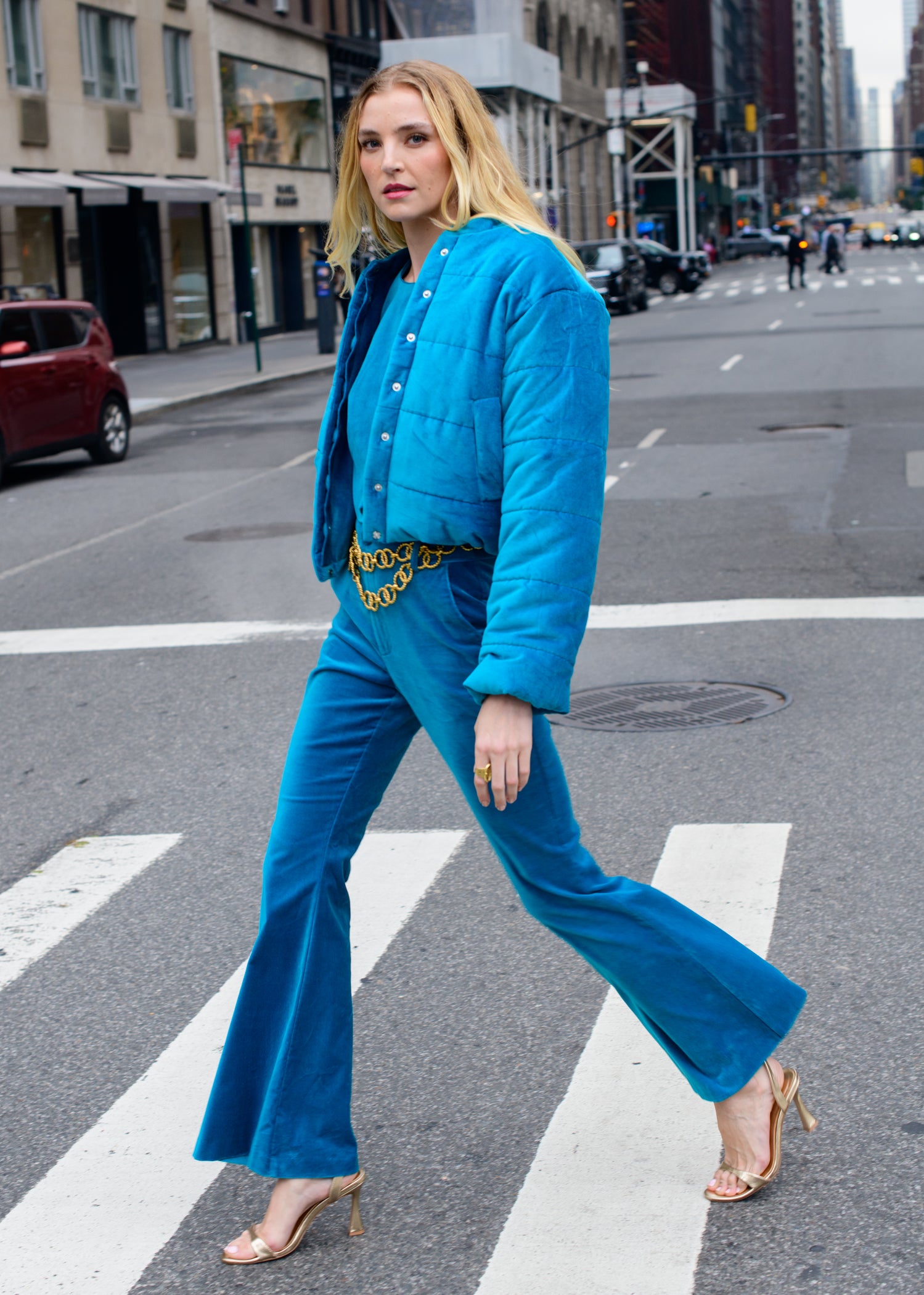 Tilda Pants in Turquoise