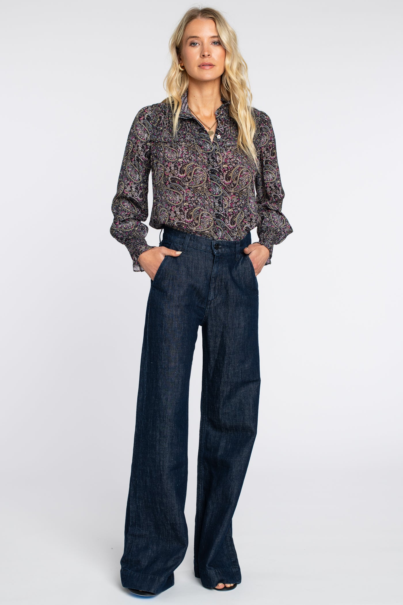 Ellery Top in Paisley