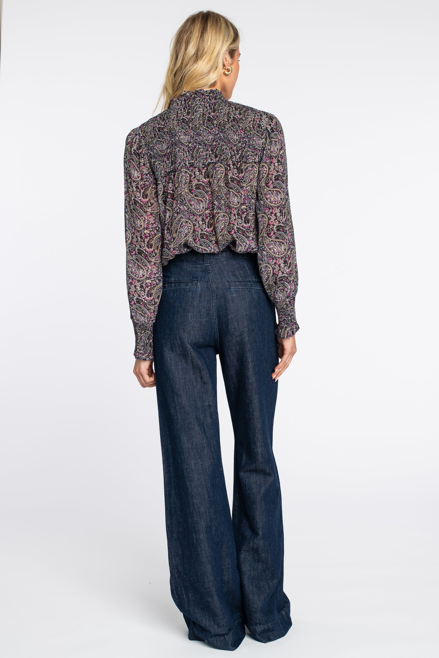 Ellery Top in Paisley