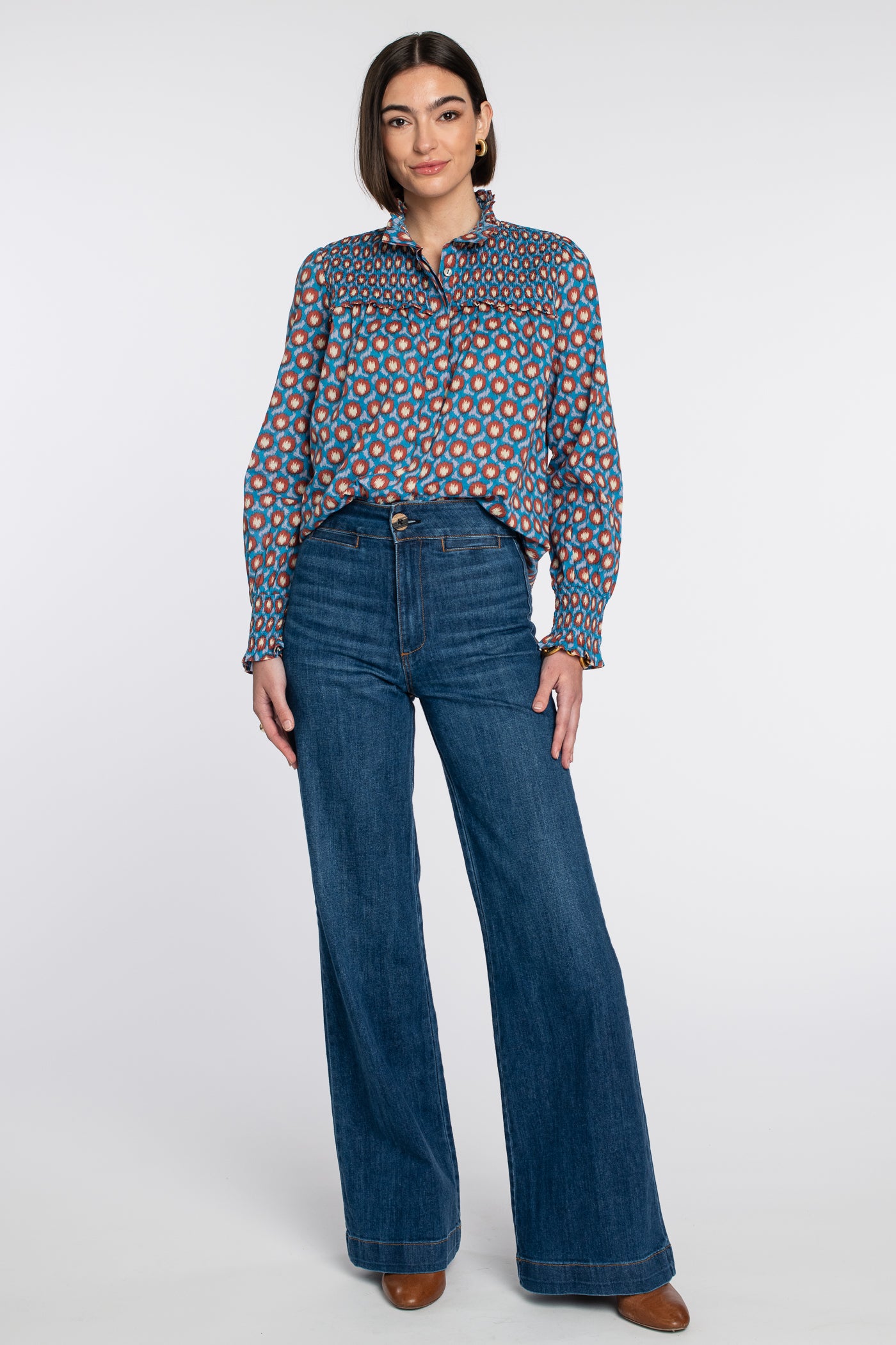 Ellery Top in Mini Lasso