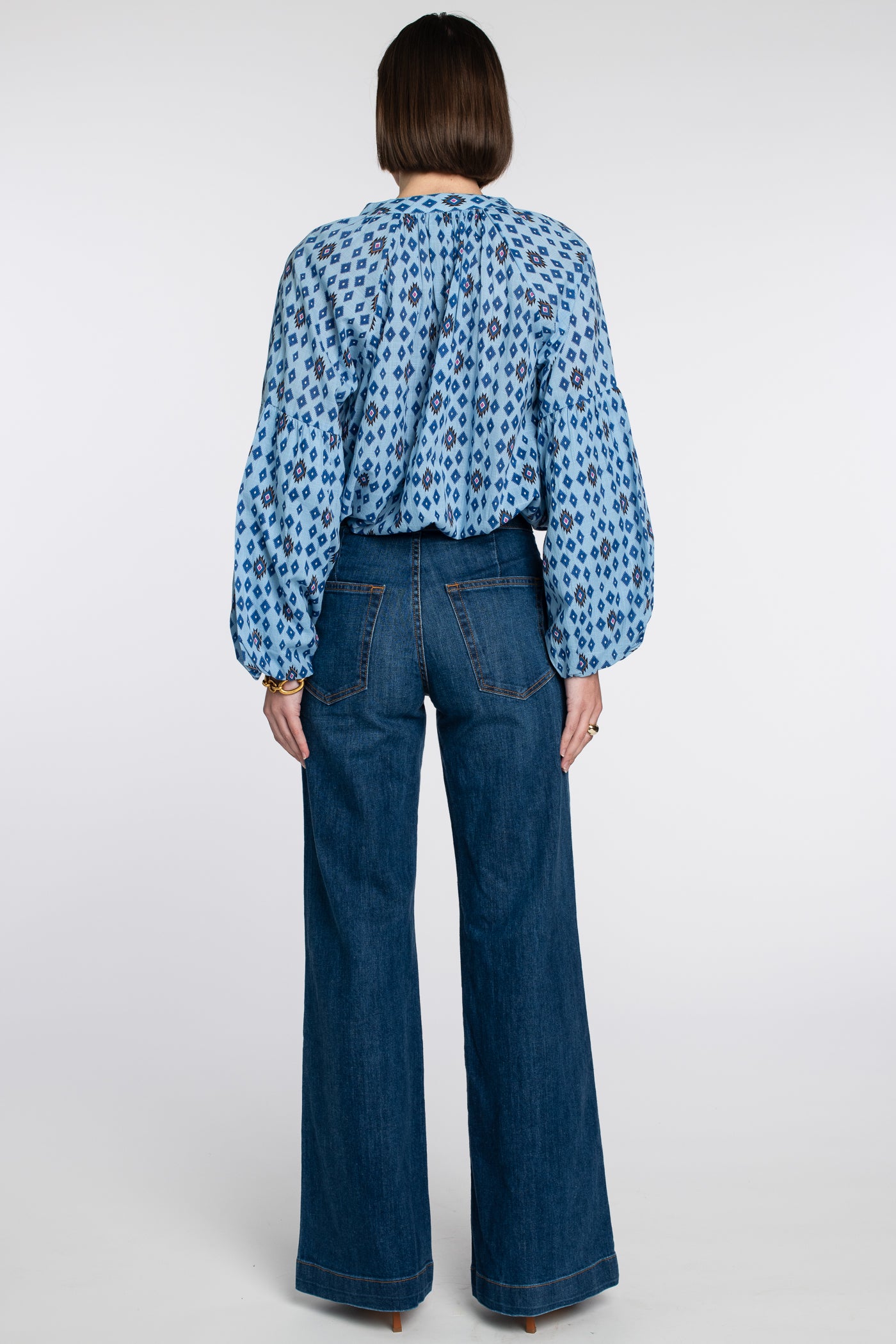 Emory Top in Calico