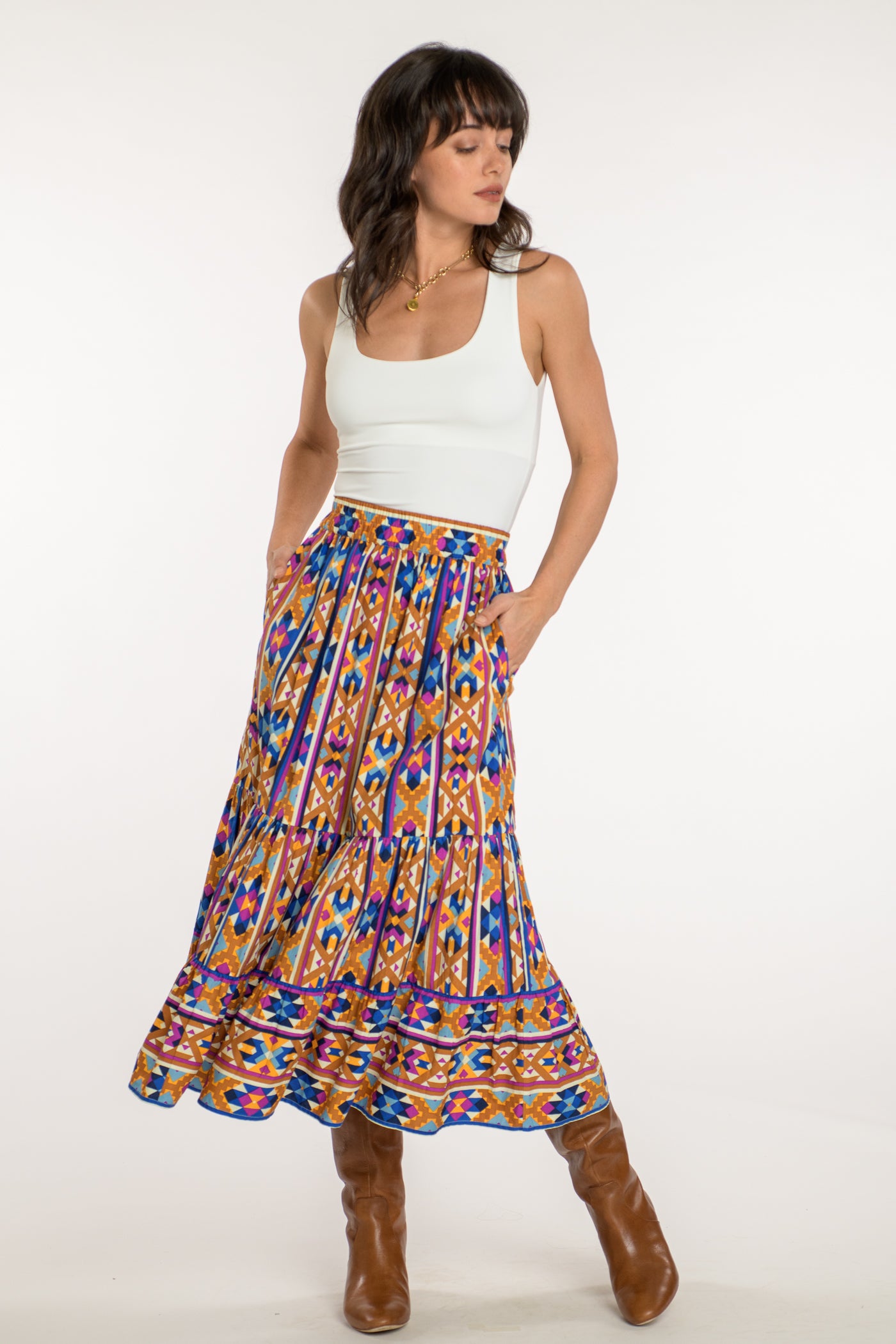 Surrey Skirt in Navajo