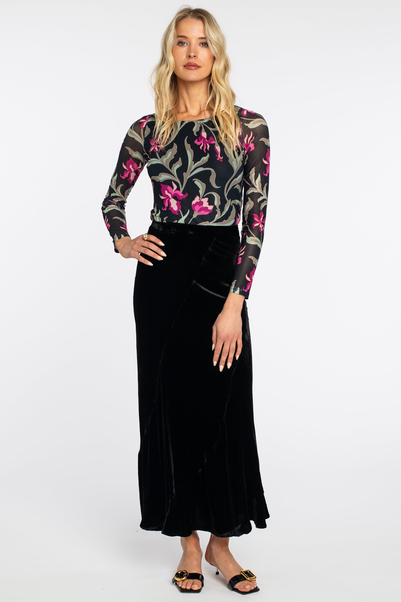 Mia Top in Iris