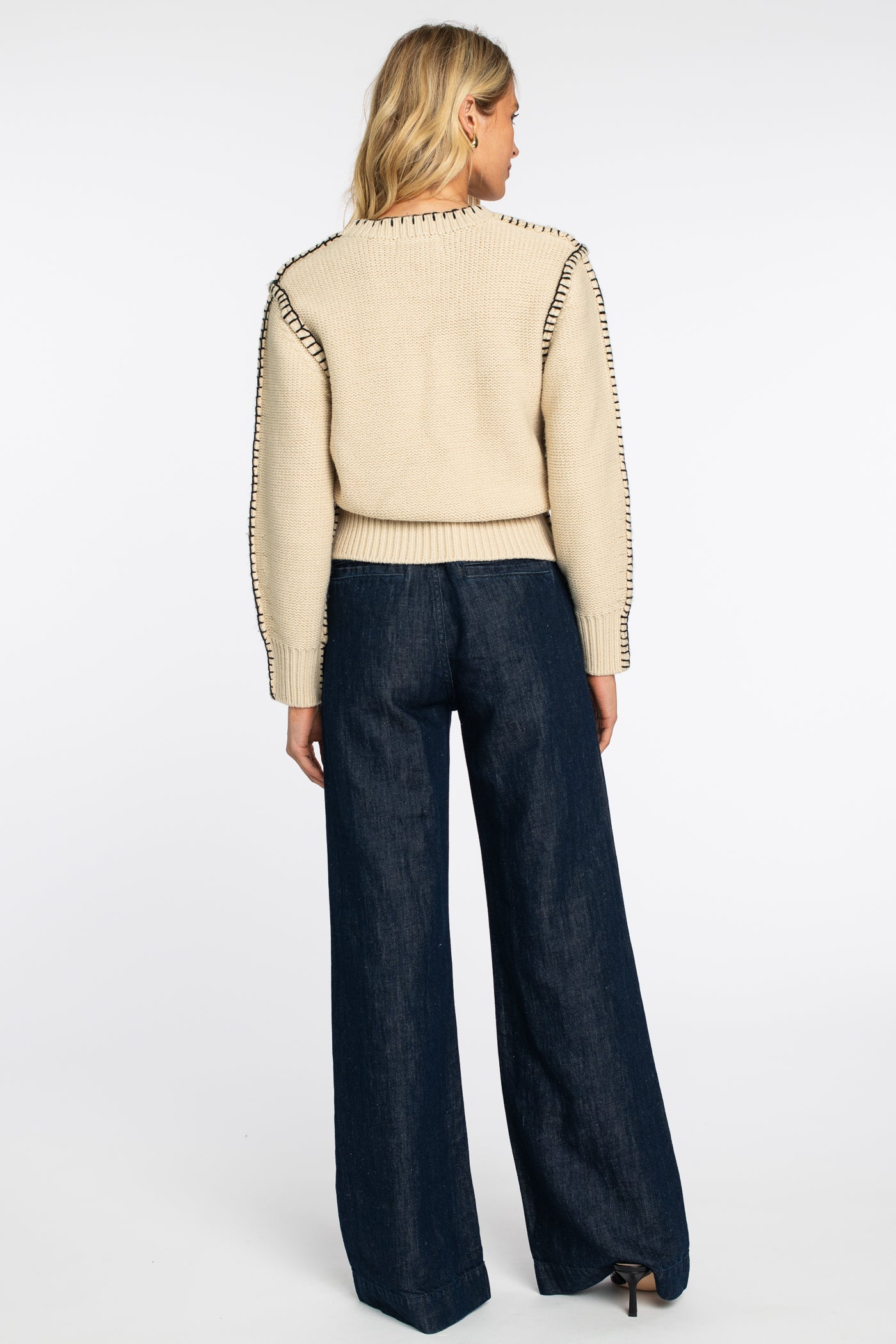 Cheyenne Sweater in Ivory