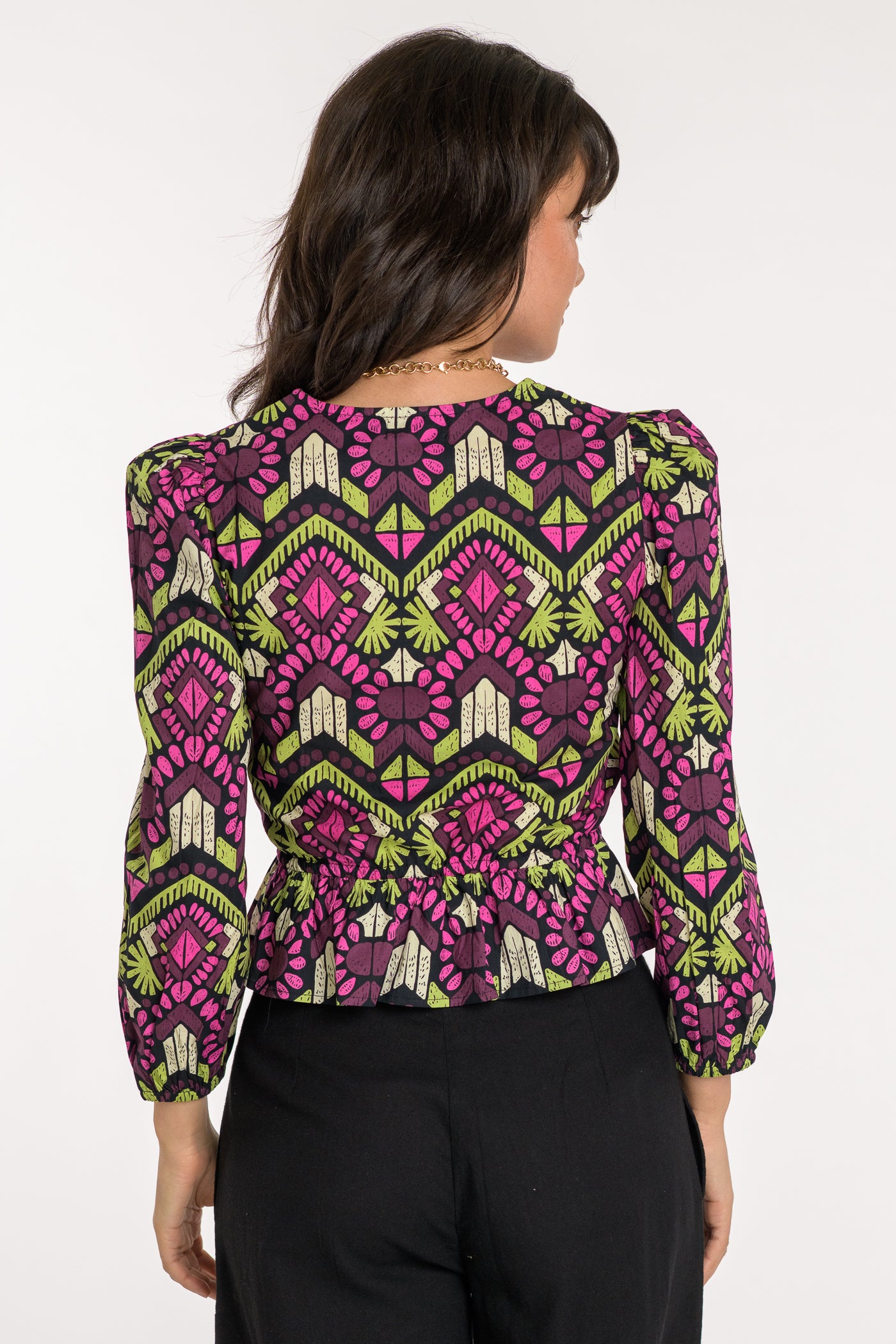 Sloane Top in Aztec