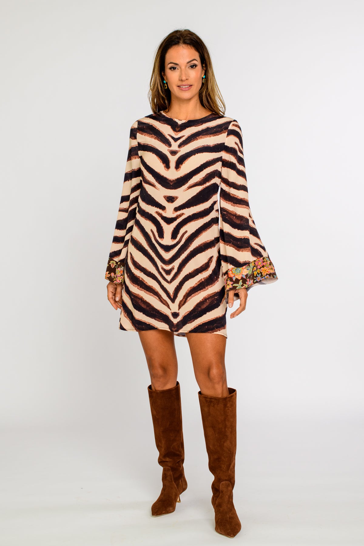 Juliette Dress in Zebra