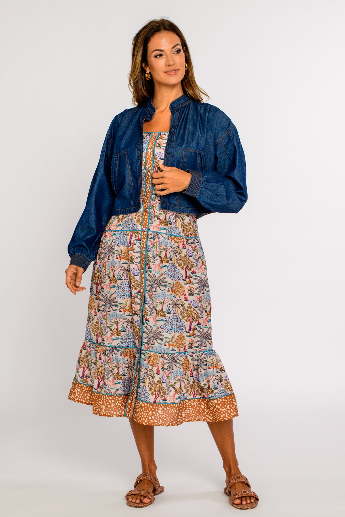 Melissa Jacket in Denim