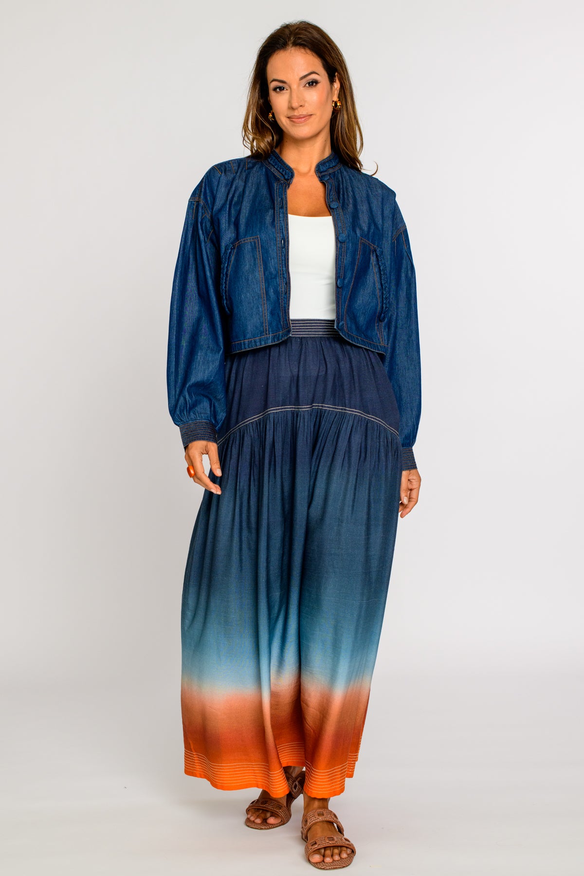 Melissa Jacket in Denim