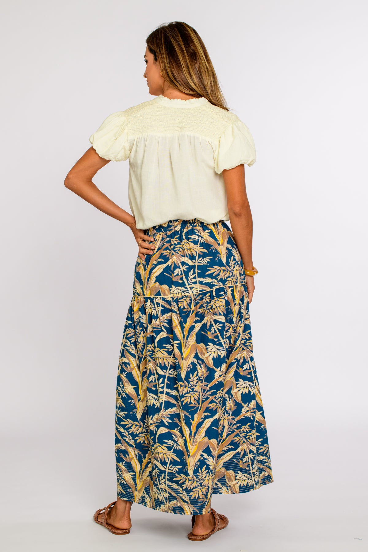 Phoebe Skirt in Foliage