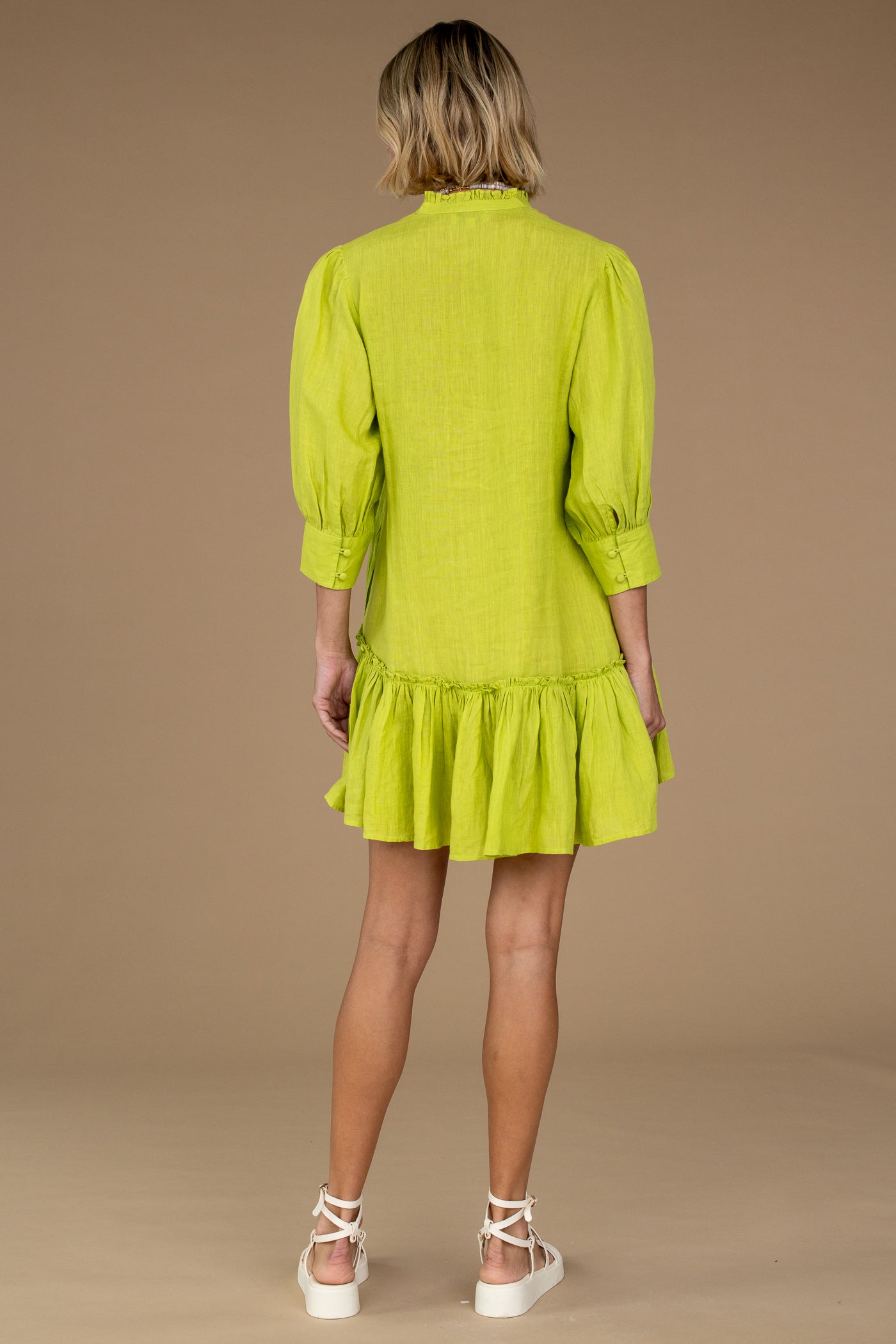 Chloe Dress in Pear