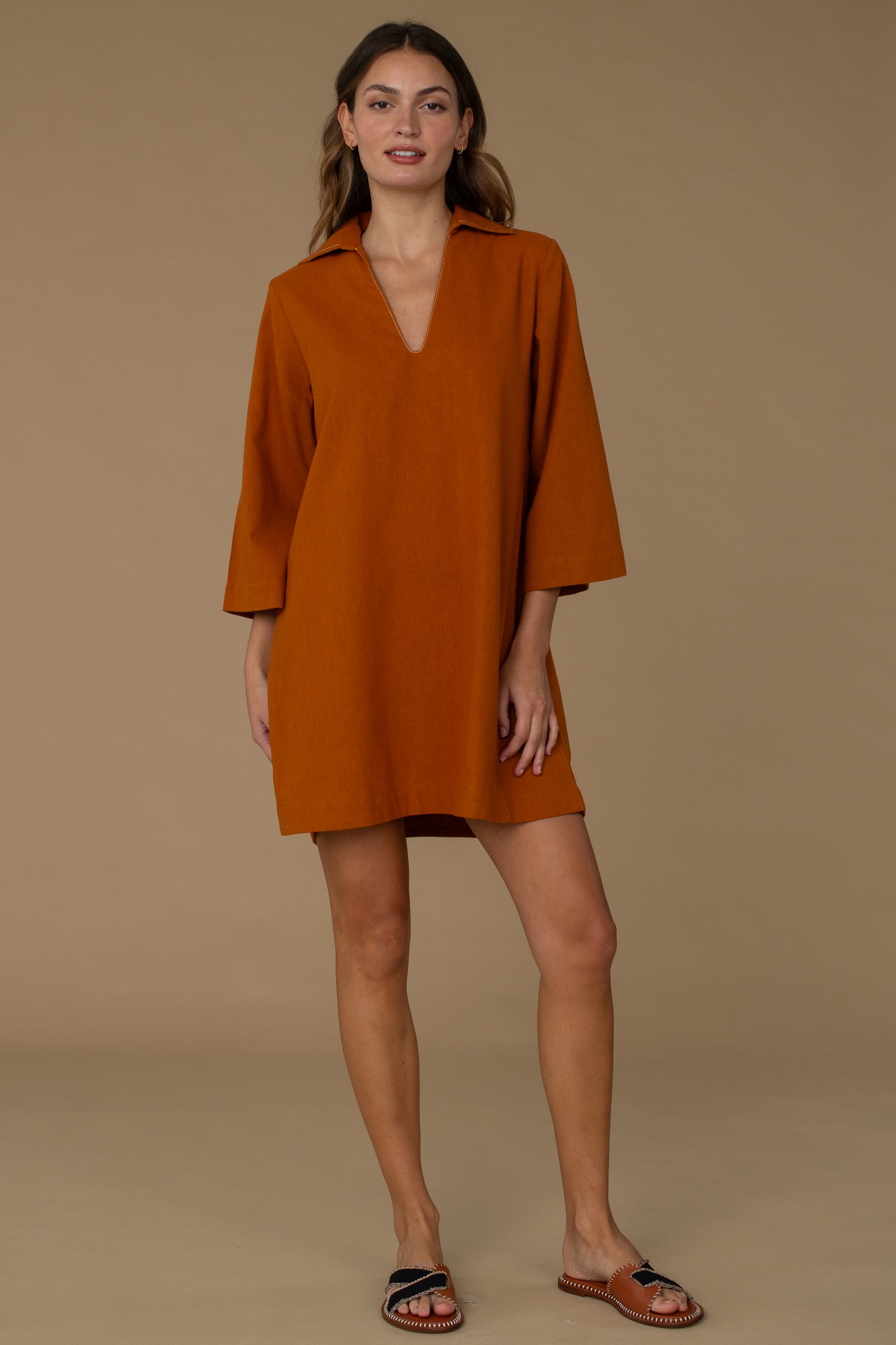 Taylor Dress in Butterscotch