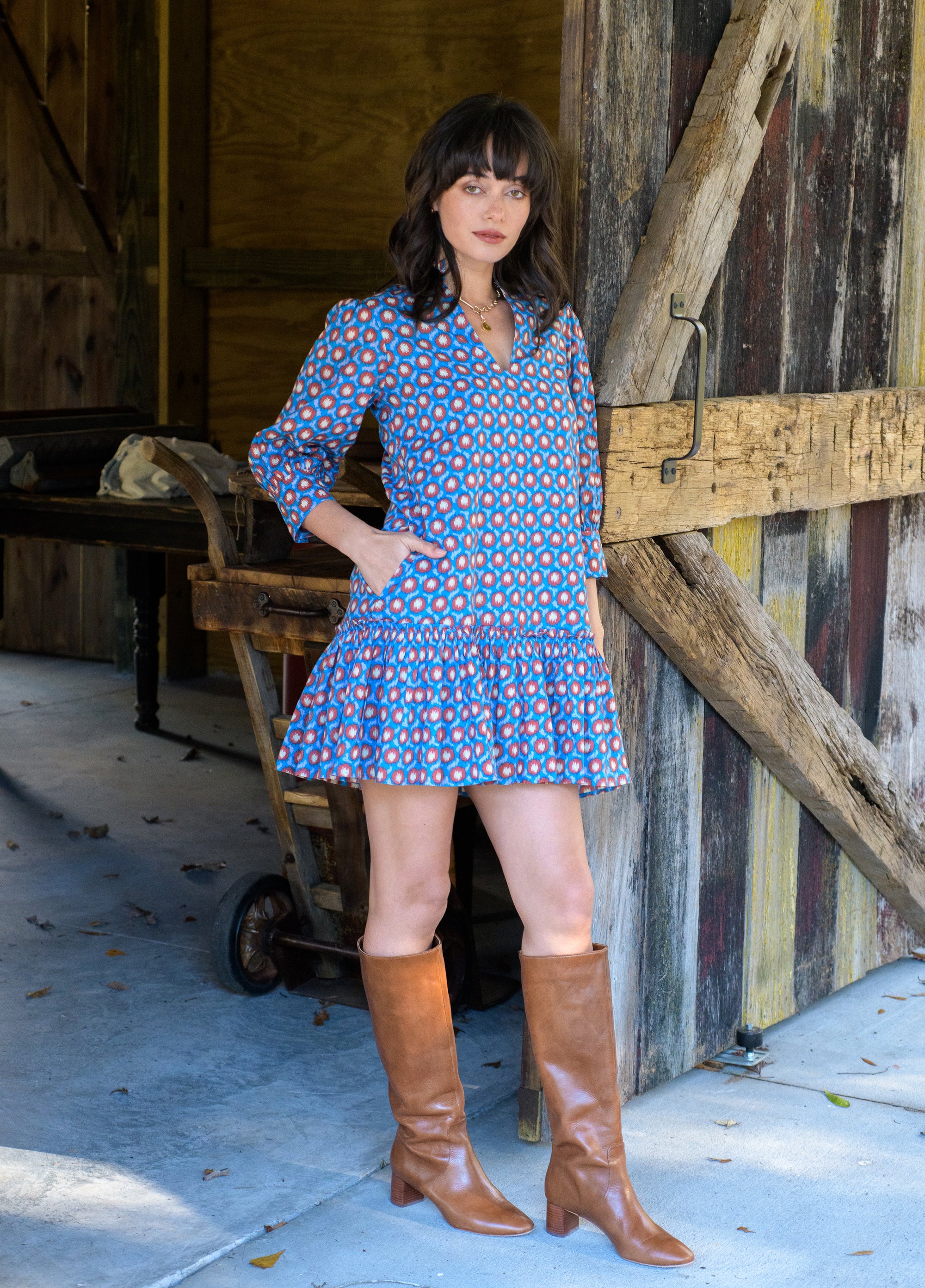 Chloe Dress in Mini Lasso