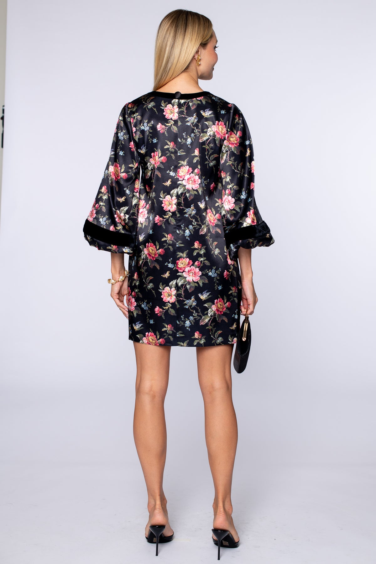 London Dress in Antique Floral