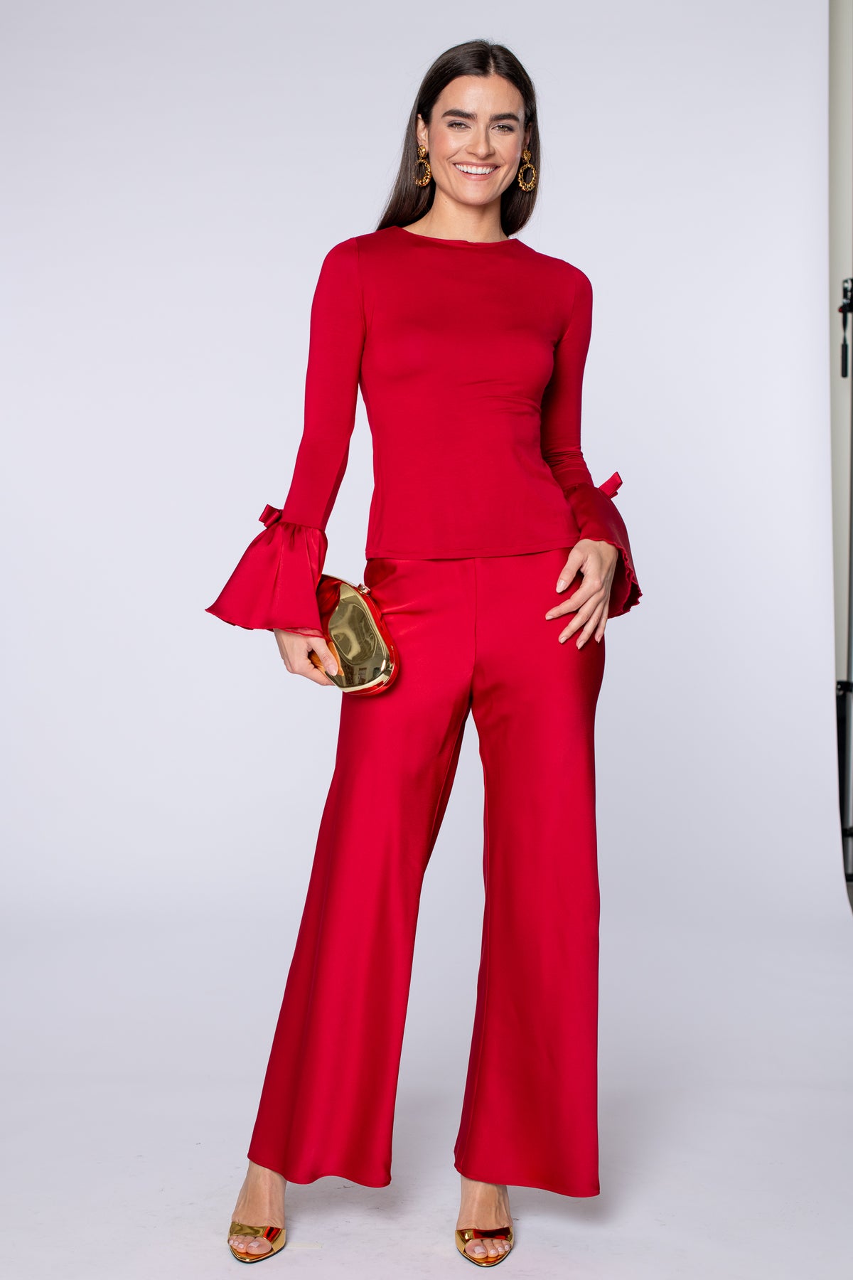 Sloane Pants in Scarlett