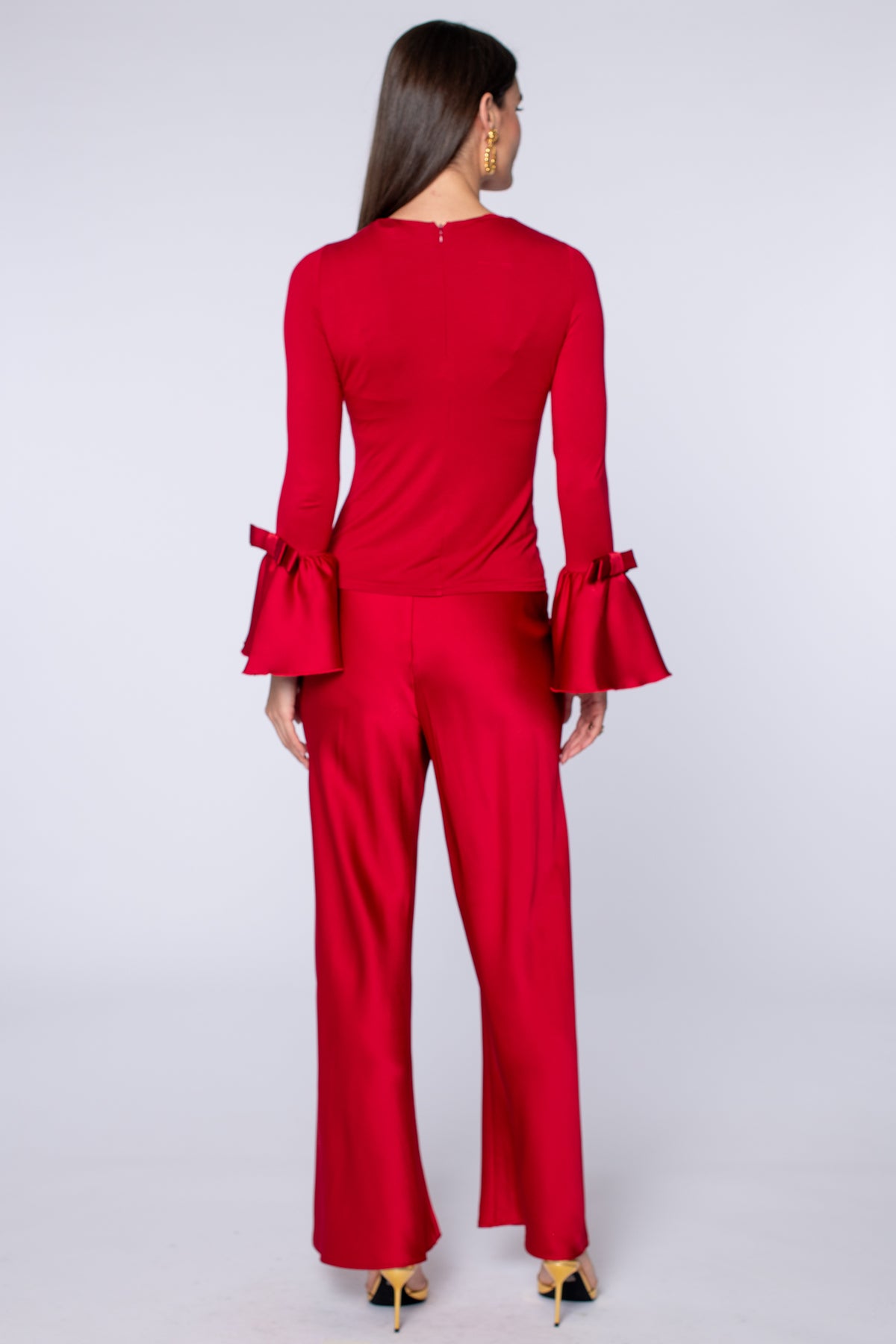Cha Cha Top in Scarlett