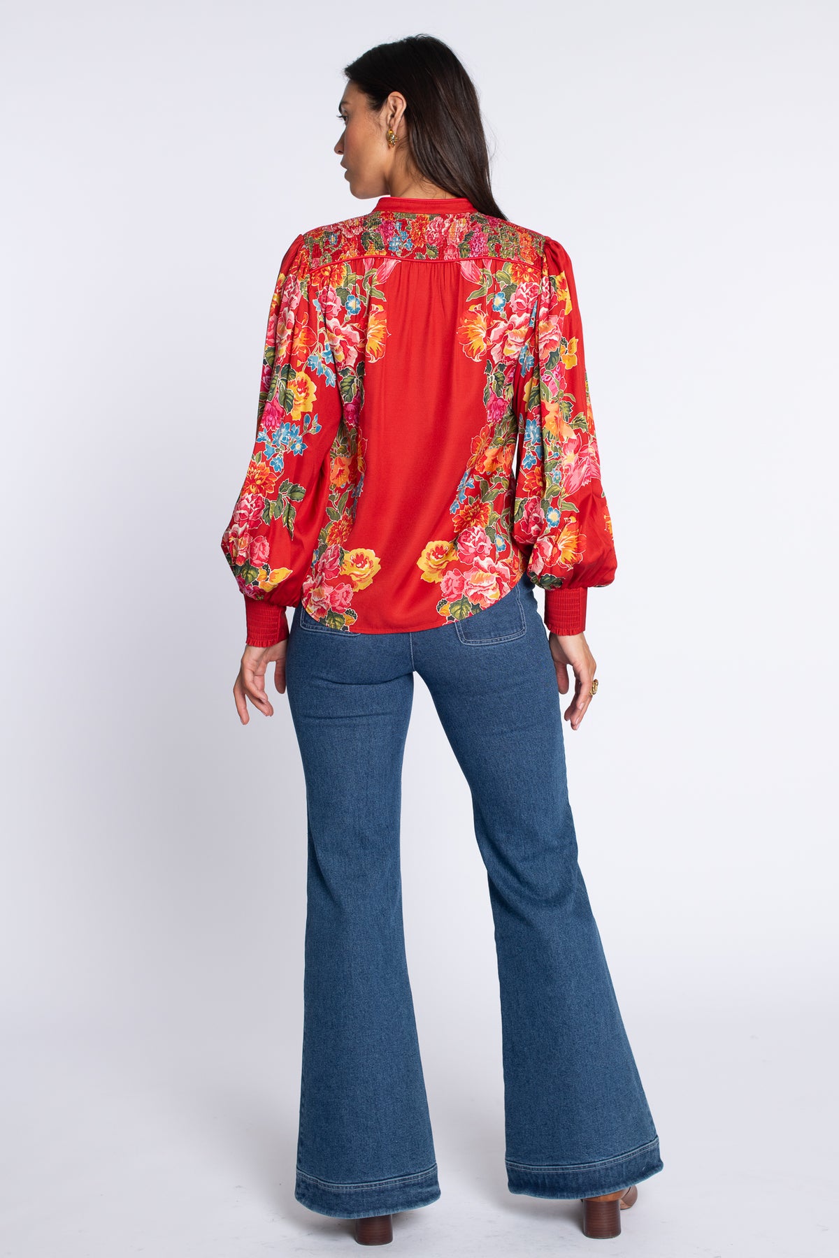 Emily Top in Fall Blooms