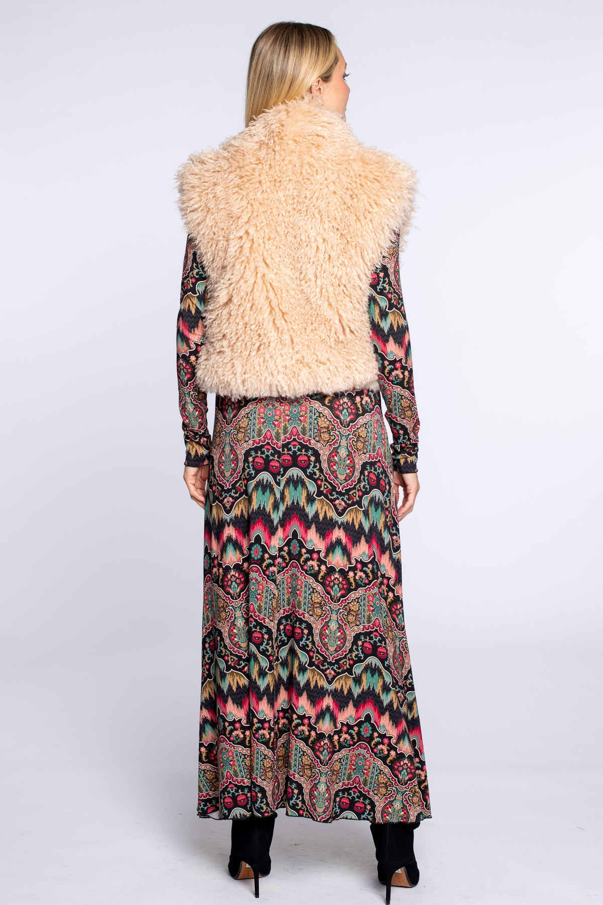 Lia Vest in Bargello Embroidery