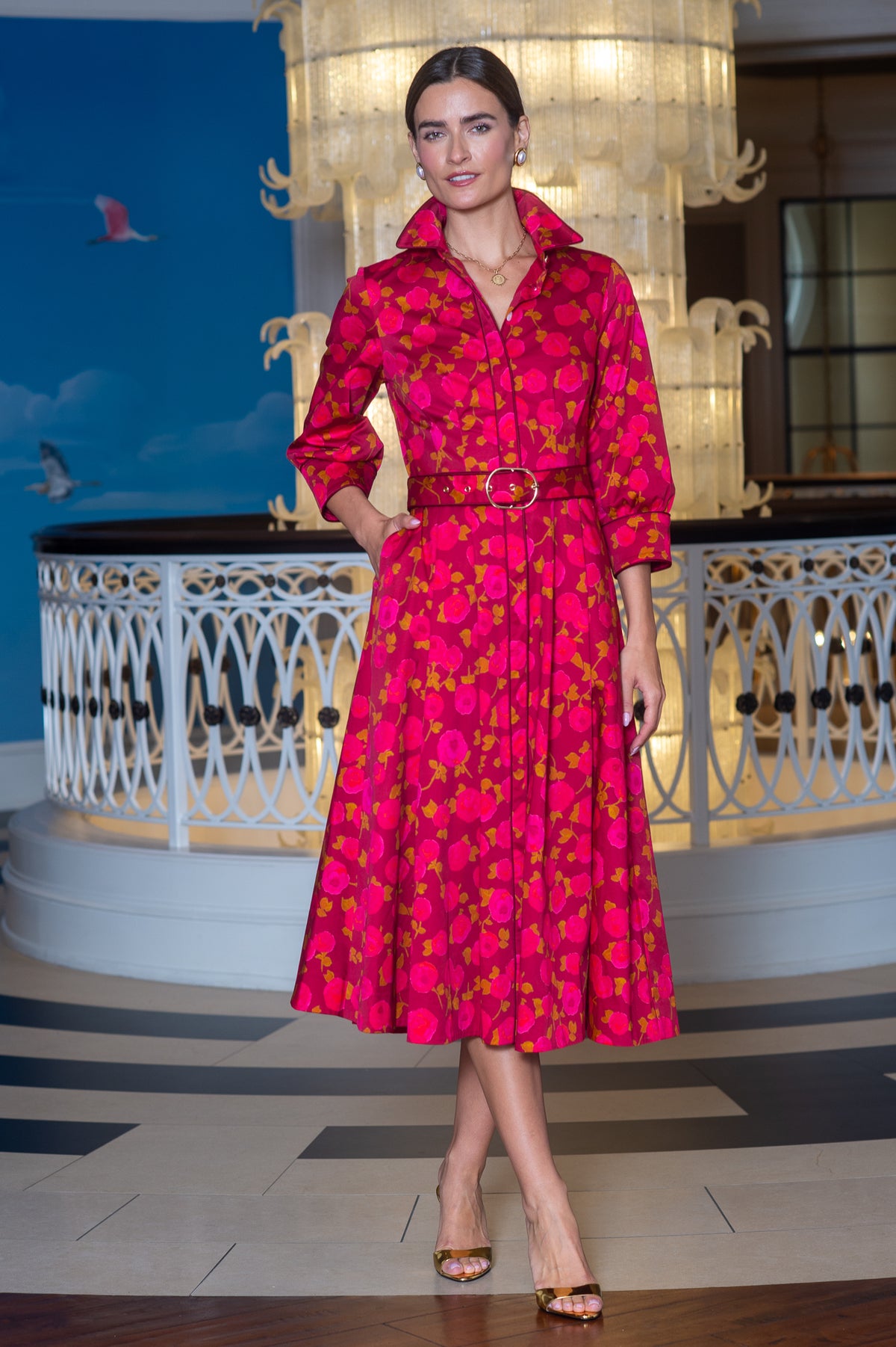 Carter Dress in Rosebud