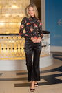 Stevie Top in Antique Floral