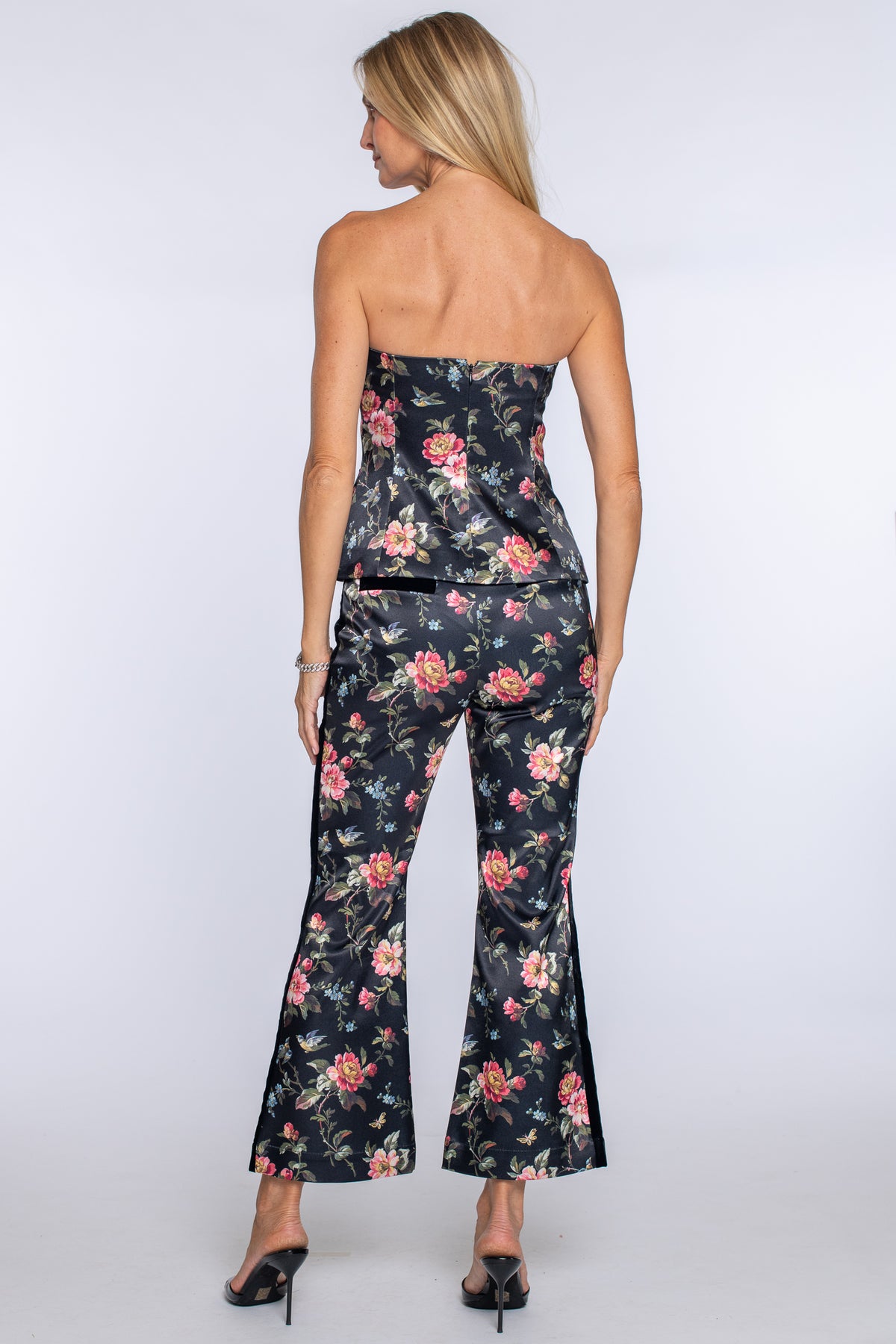 Carrie Bustier Top in Antique Floral