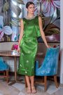 Ava Skirt in Emerald