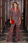 Elizabeth Blazer in Damask