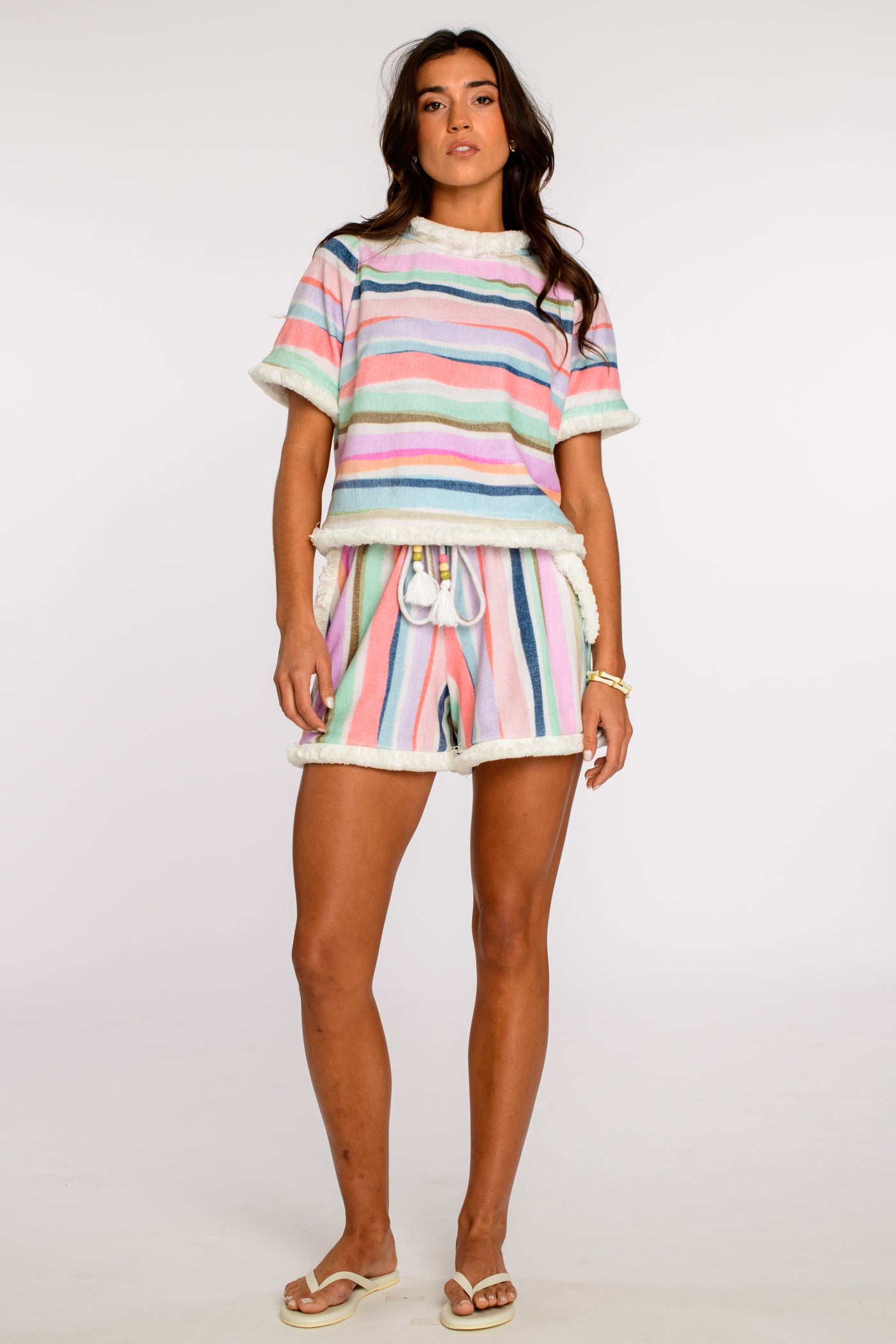 Charlie Shorts in Sherbet Stripe