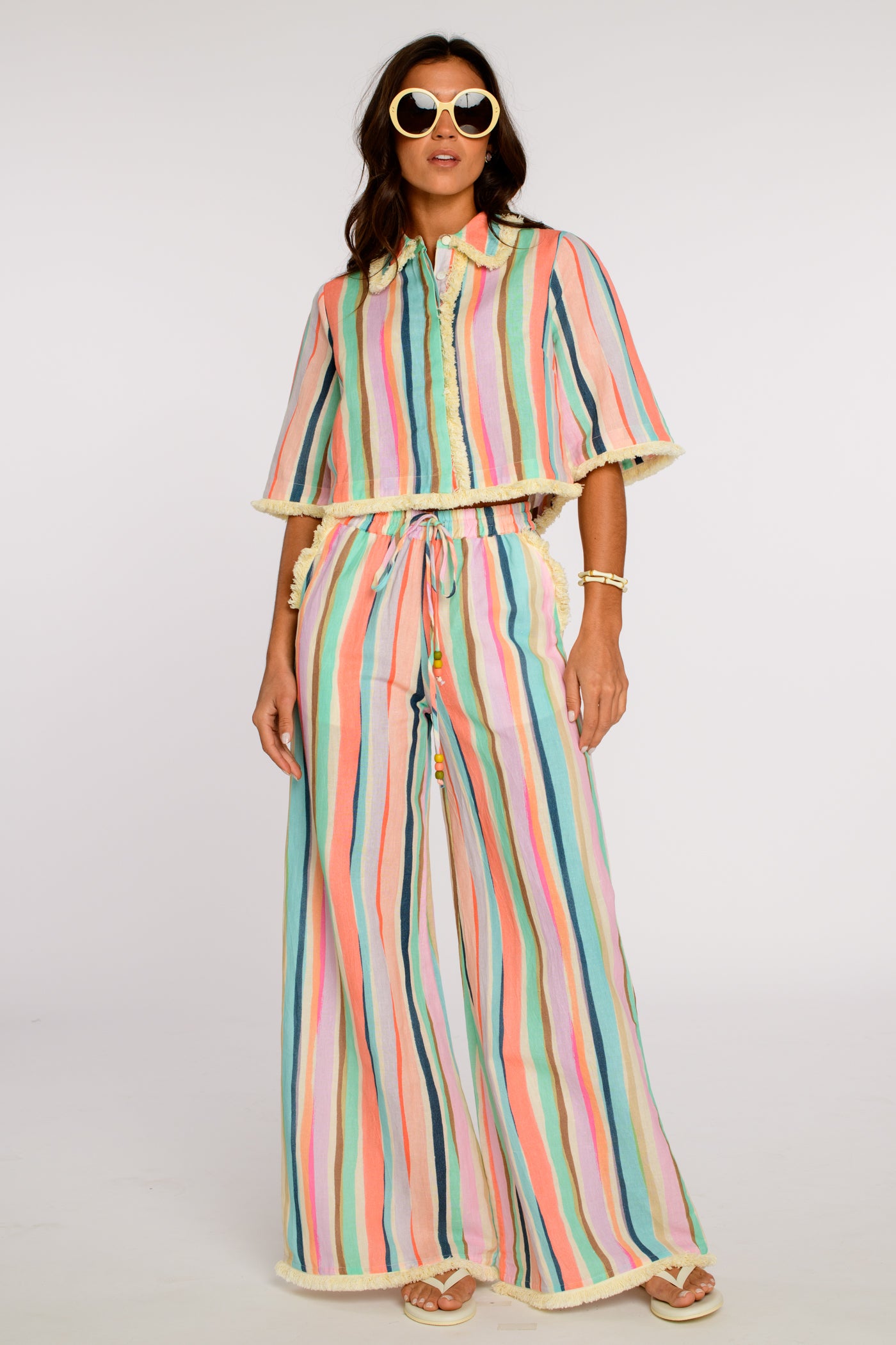 Blake Top in Sherbet Stripe