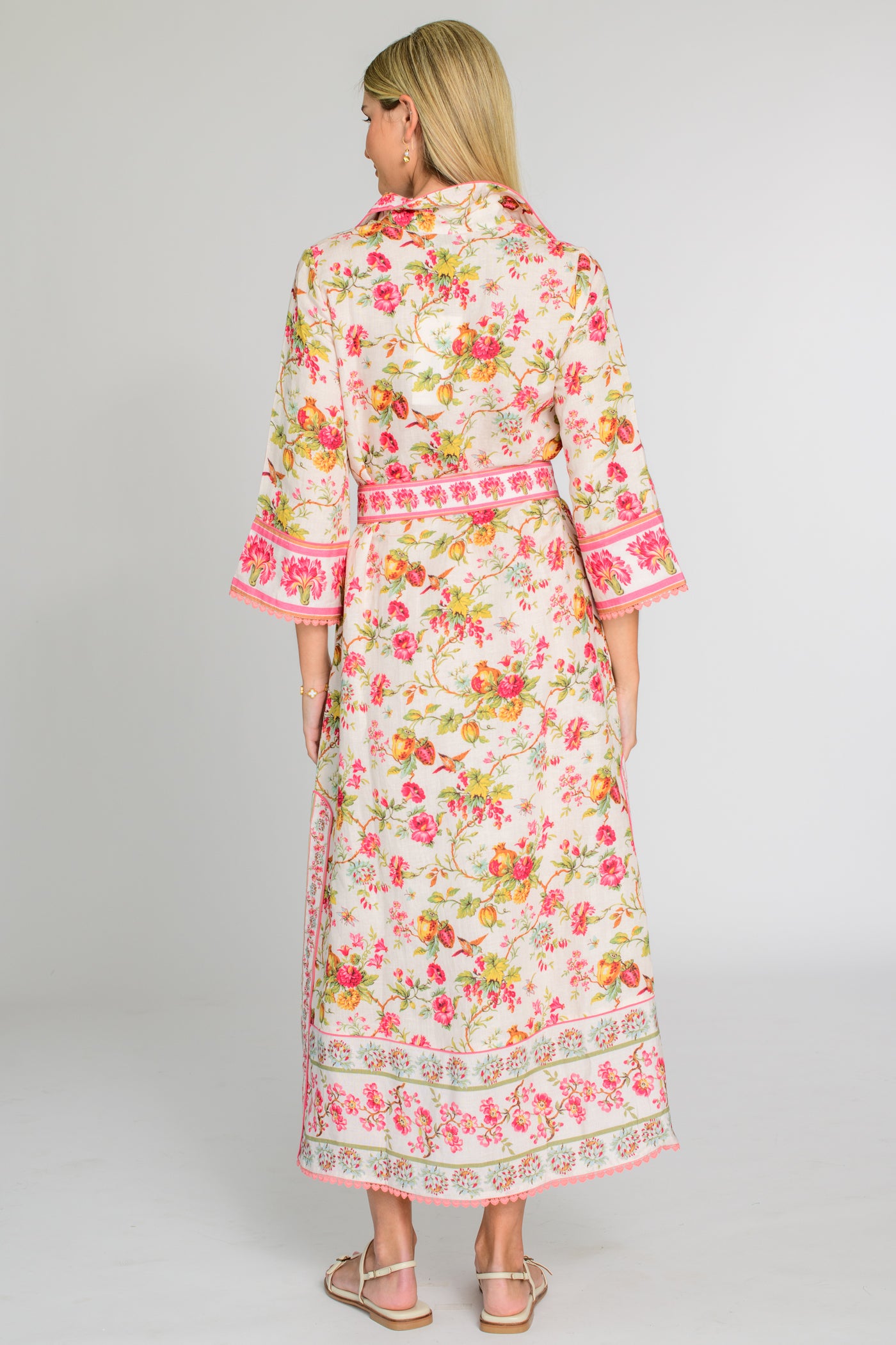 Talia Dress in English Gardens – Elizabeth Ackerman Designs, LLC