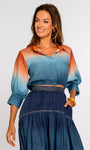 Carter Top in Ombre