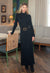 Stevie Sweater Dress in Onyx