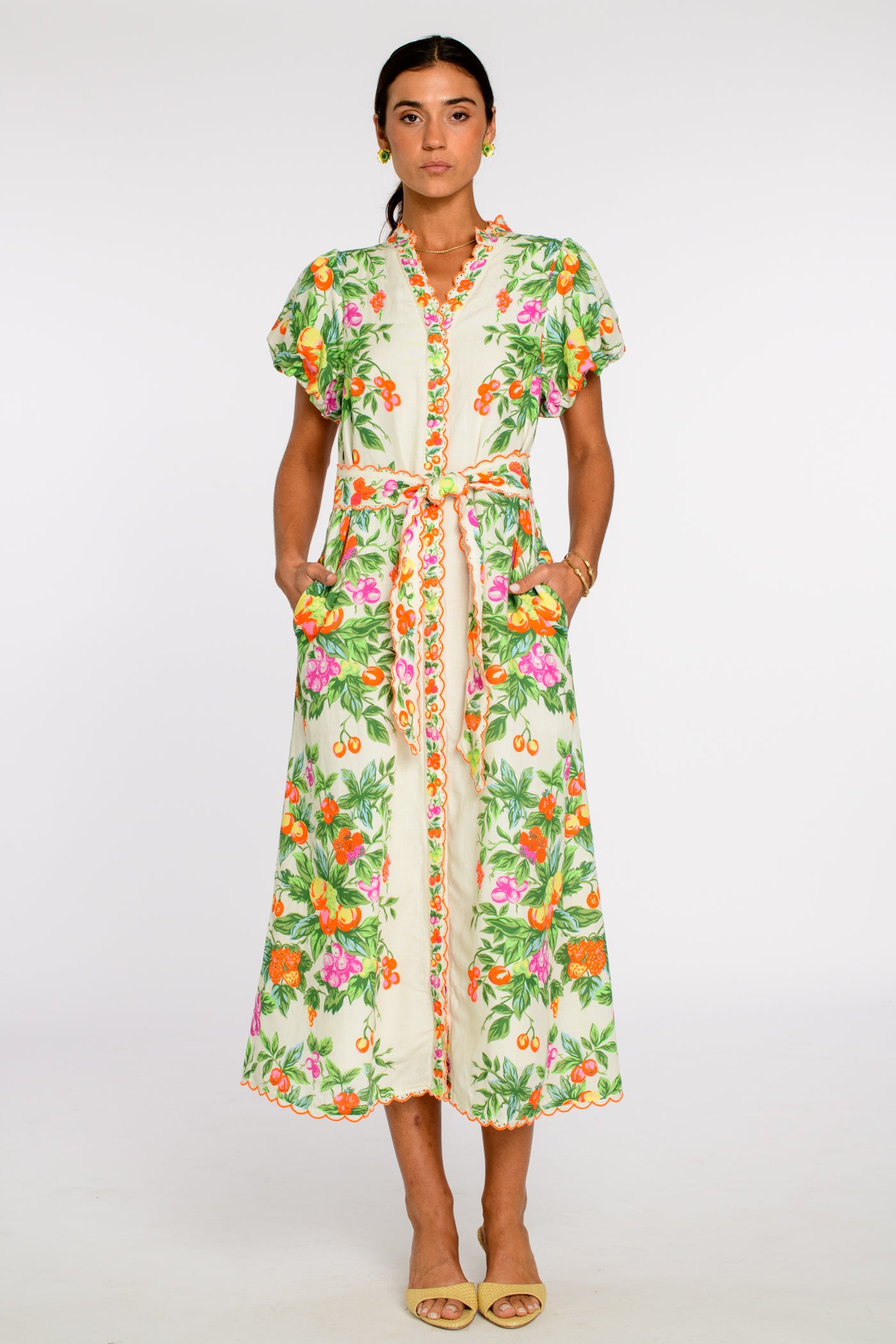 Carlisle Dress in Tea Time
